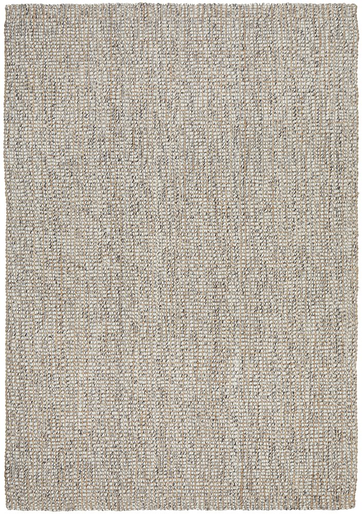 Arabella Wool and Jute Rug - Grey