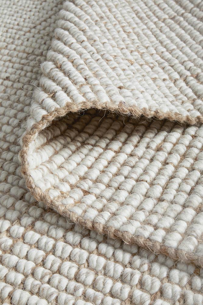Arabella Wool and Jute Rug - Natural