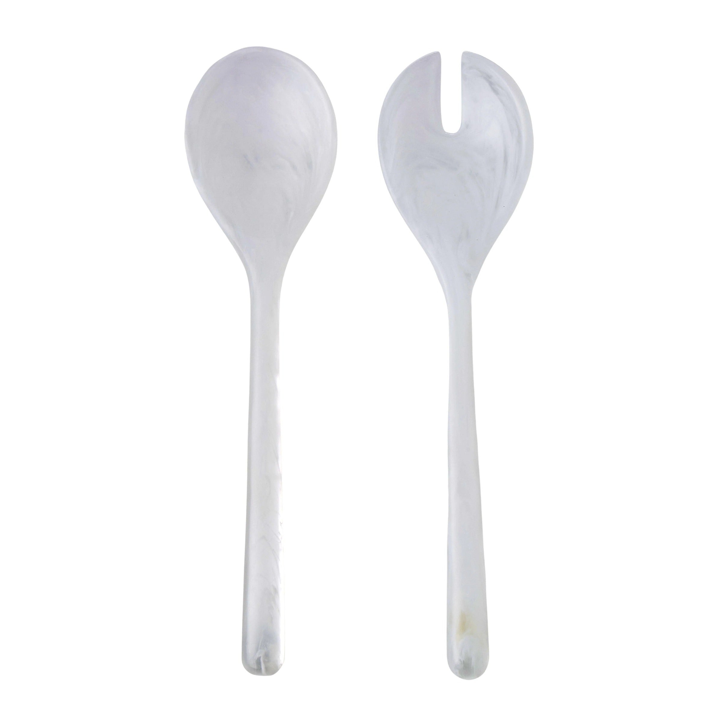 Aerial Salad Servers - White Grand Designs