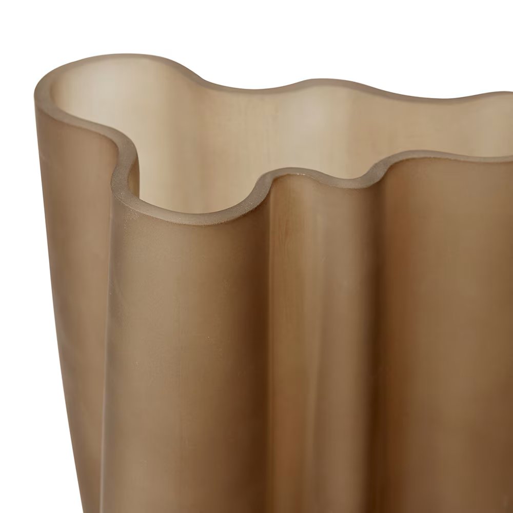 Aino Glass Vase - Bronze - 25cm