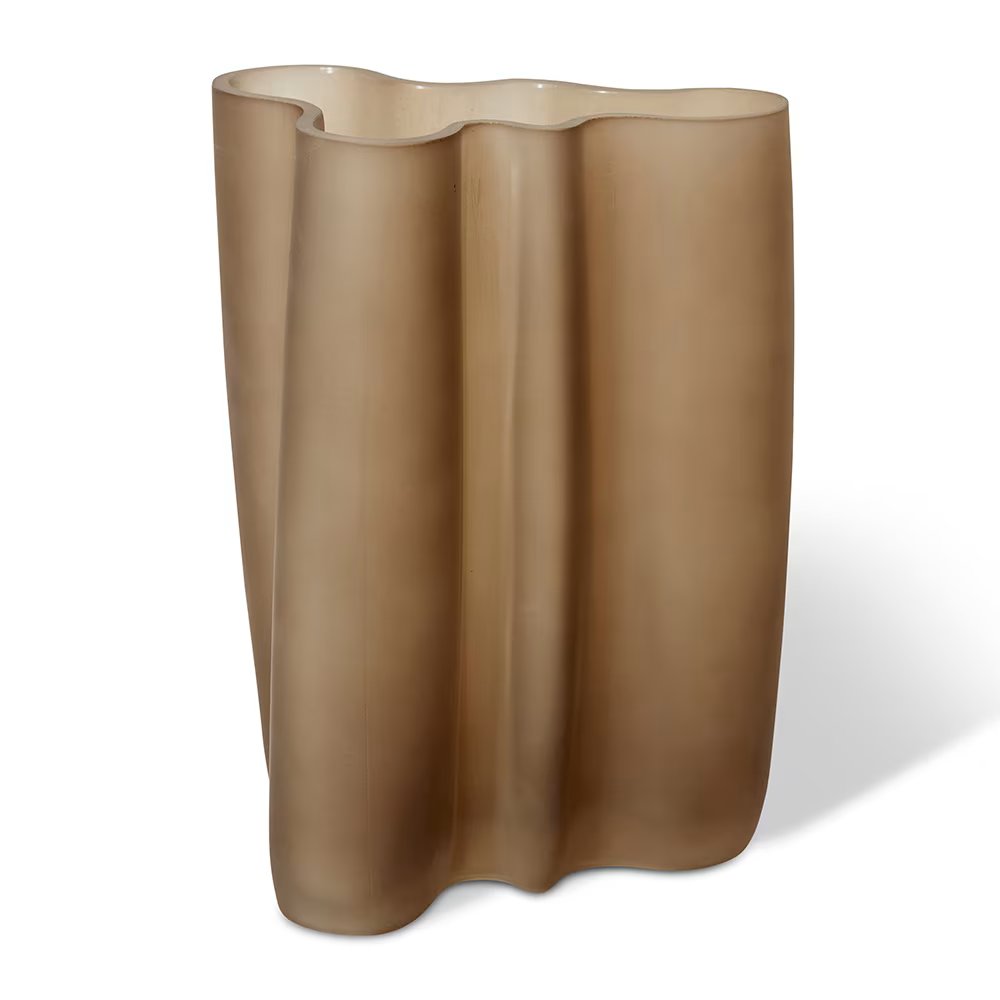 Aino Glass Vase - Bronze - 25cm