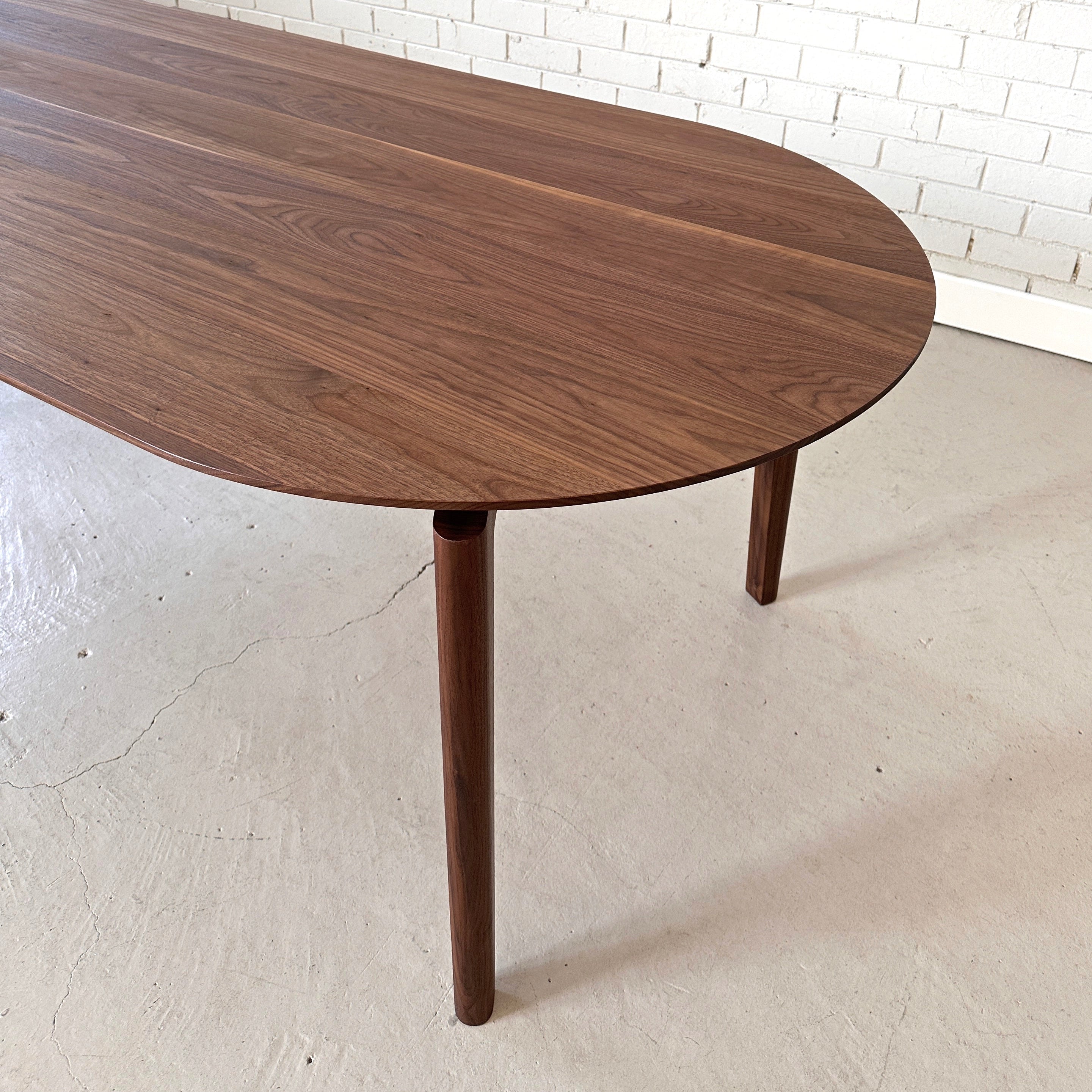 Barnett Dining Table - Solid American Walnut by Duncan Rodwell