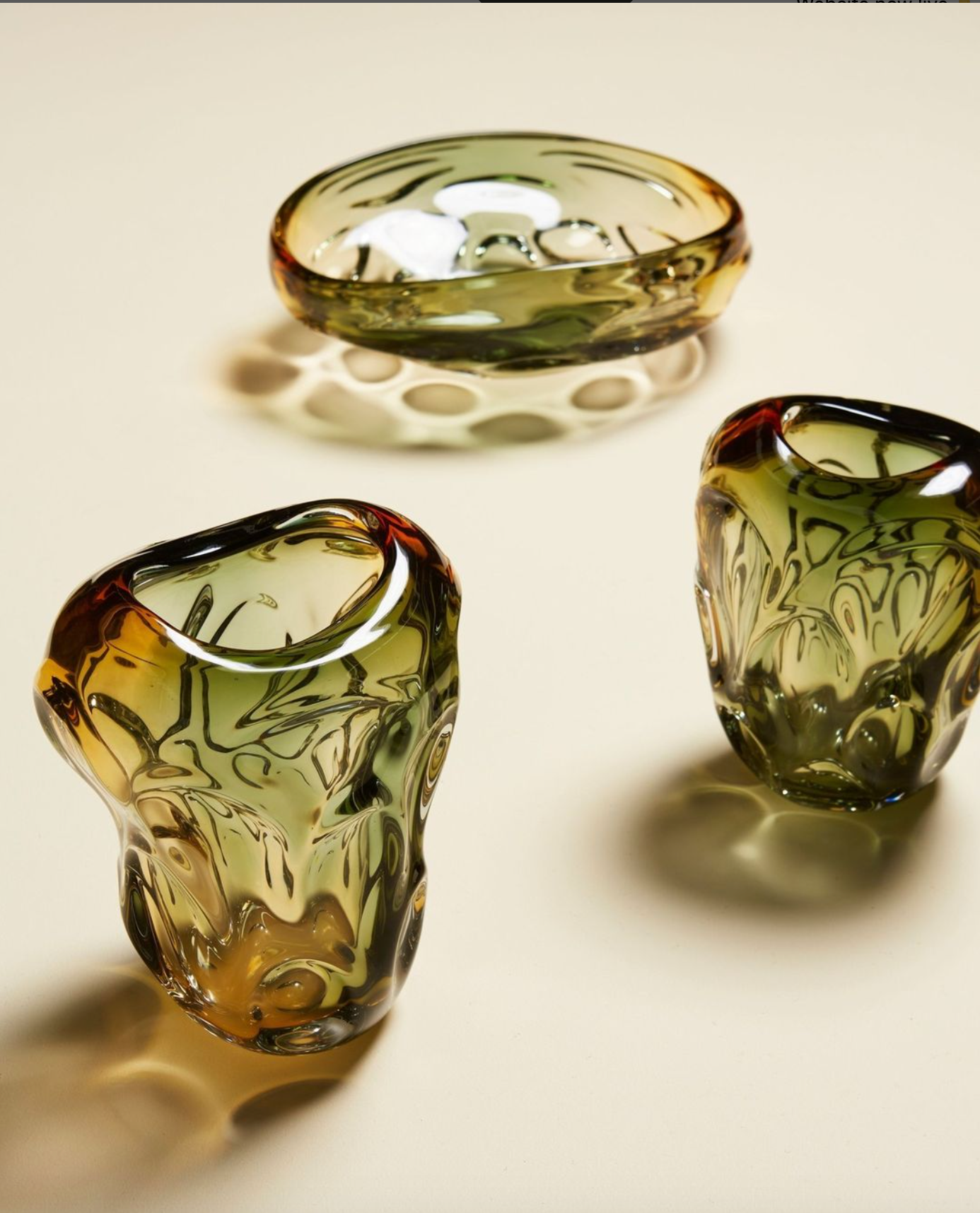 Beran Handmade Glass Collection