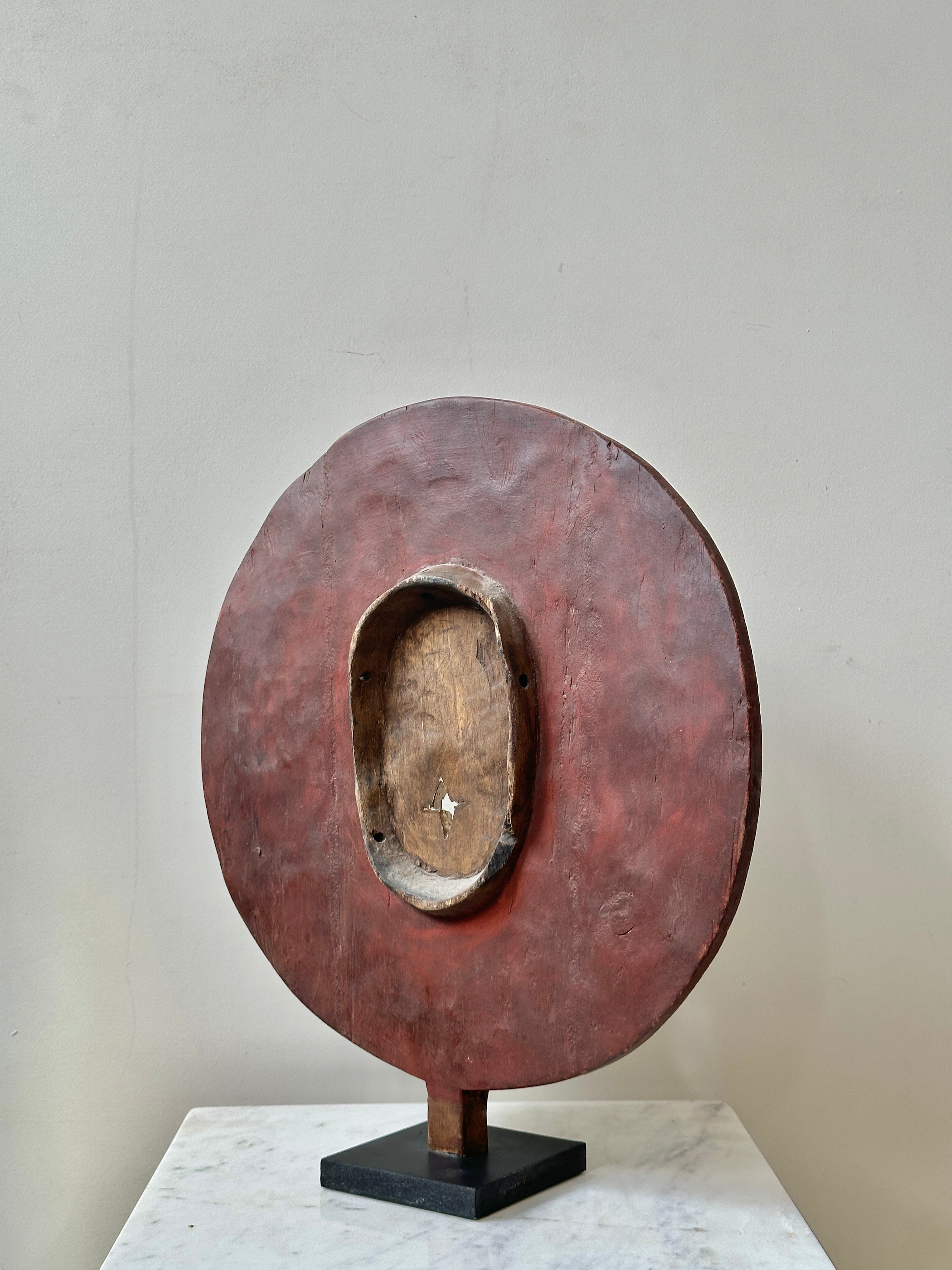 Vintage Bobo Mask on Stand - 43cm