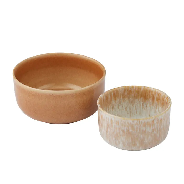 Calice Ceramic Serving Bowl Set 2 - Terra