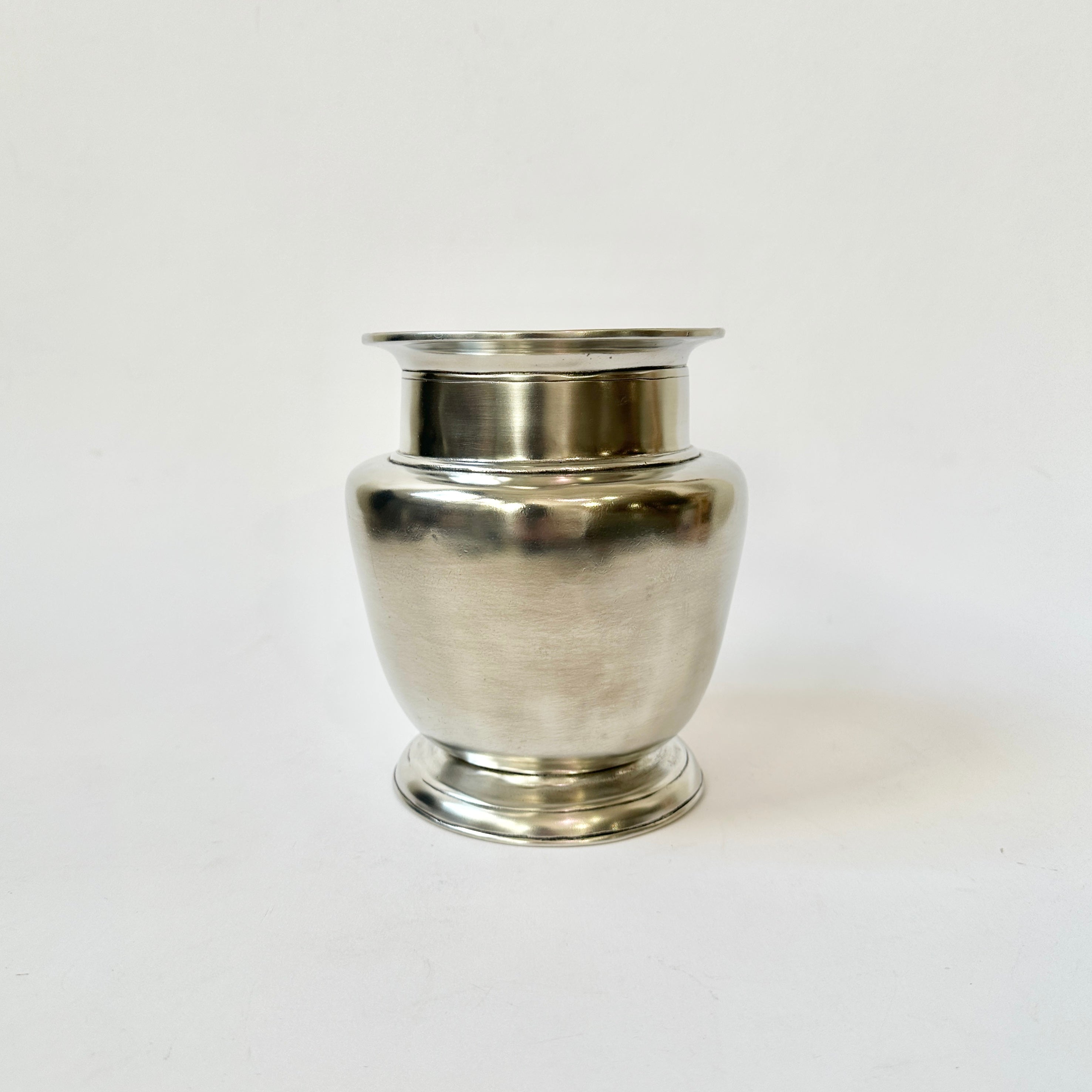 Trelizzi Rimmed Vase 17cm - Cosi Tabellini Pewter