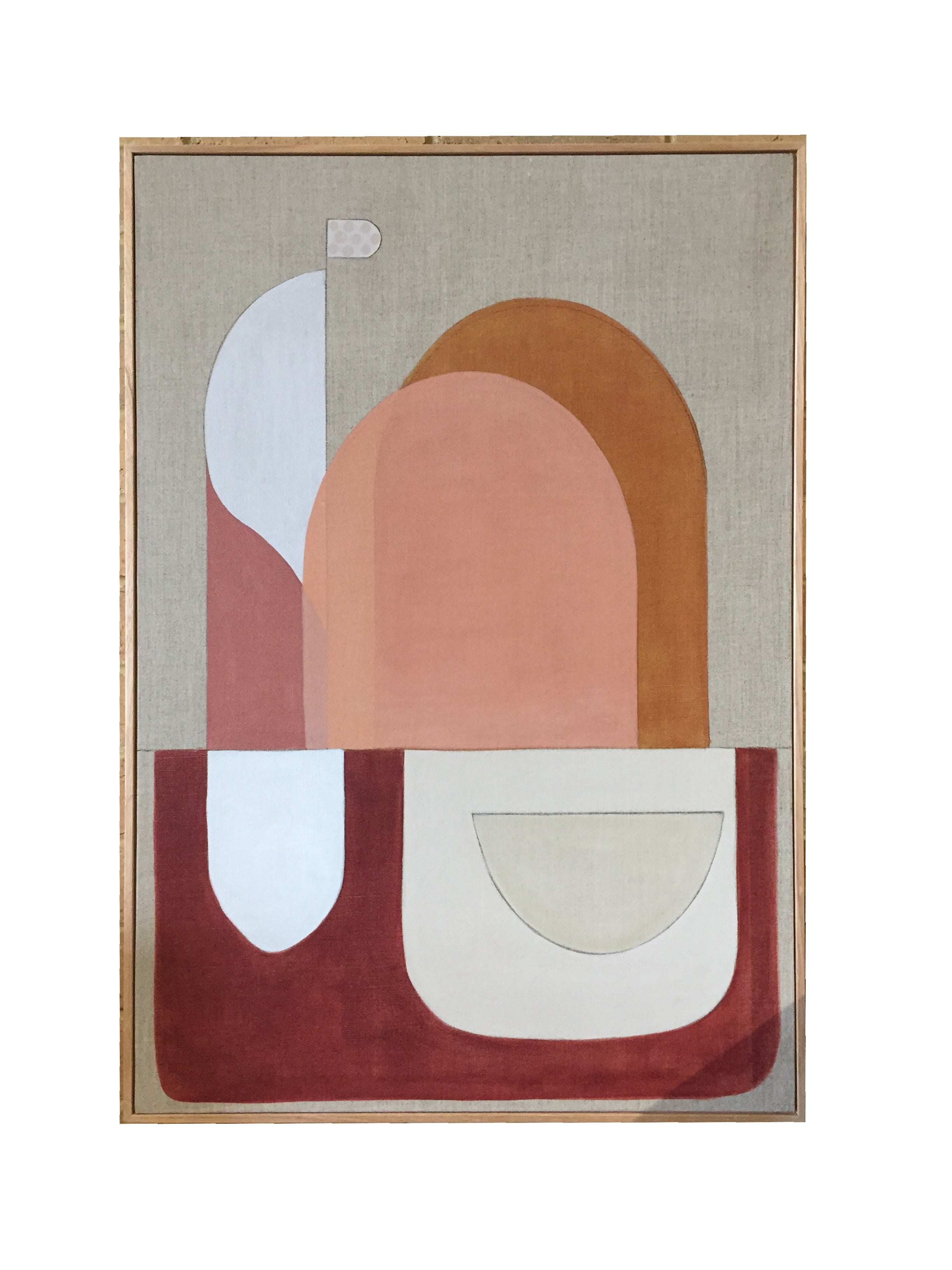 Crimson Arch - Limited Edition Framed Canvas Print