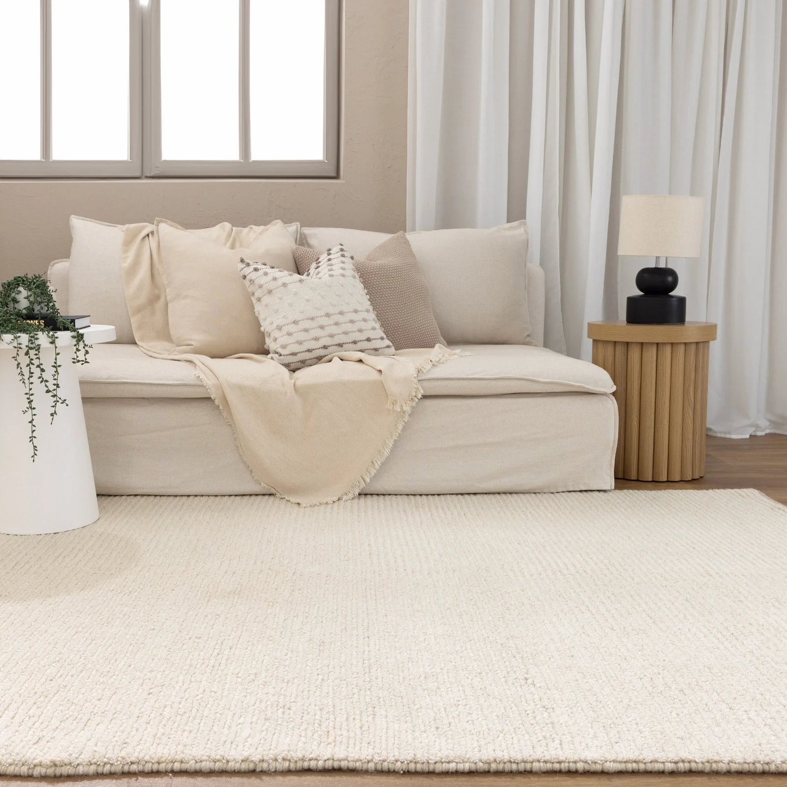 Eco Breeze Wool Runner - Ivory