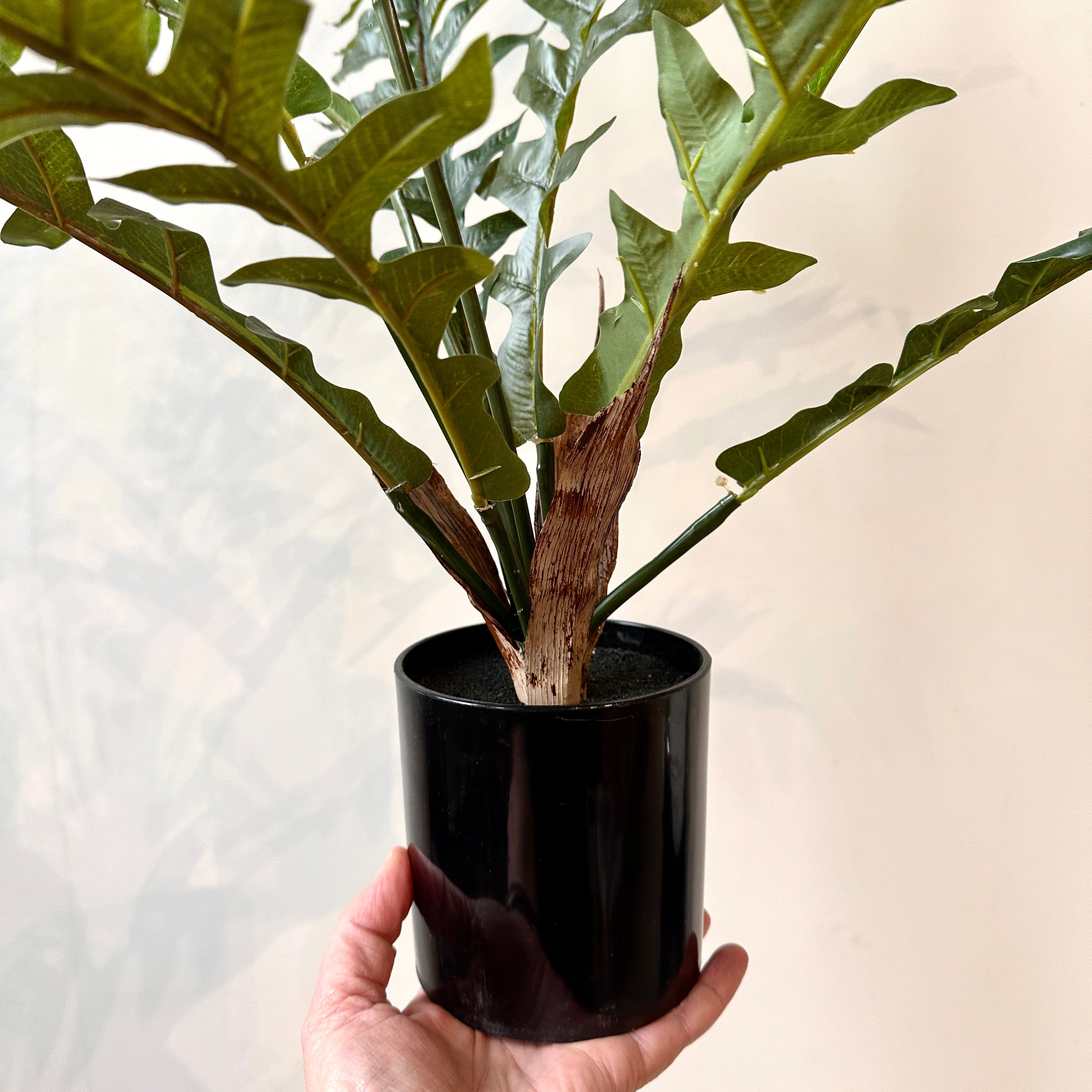 Ever Flora Faux Hares Foot Fern 62 x 66cm