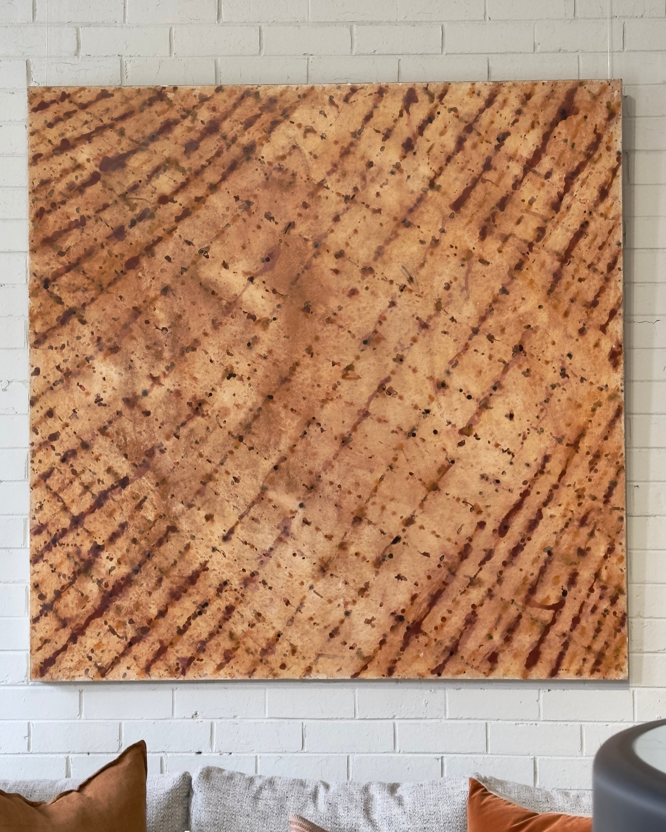 First Rain - Original Large Scale Painting by Martin King