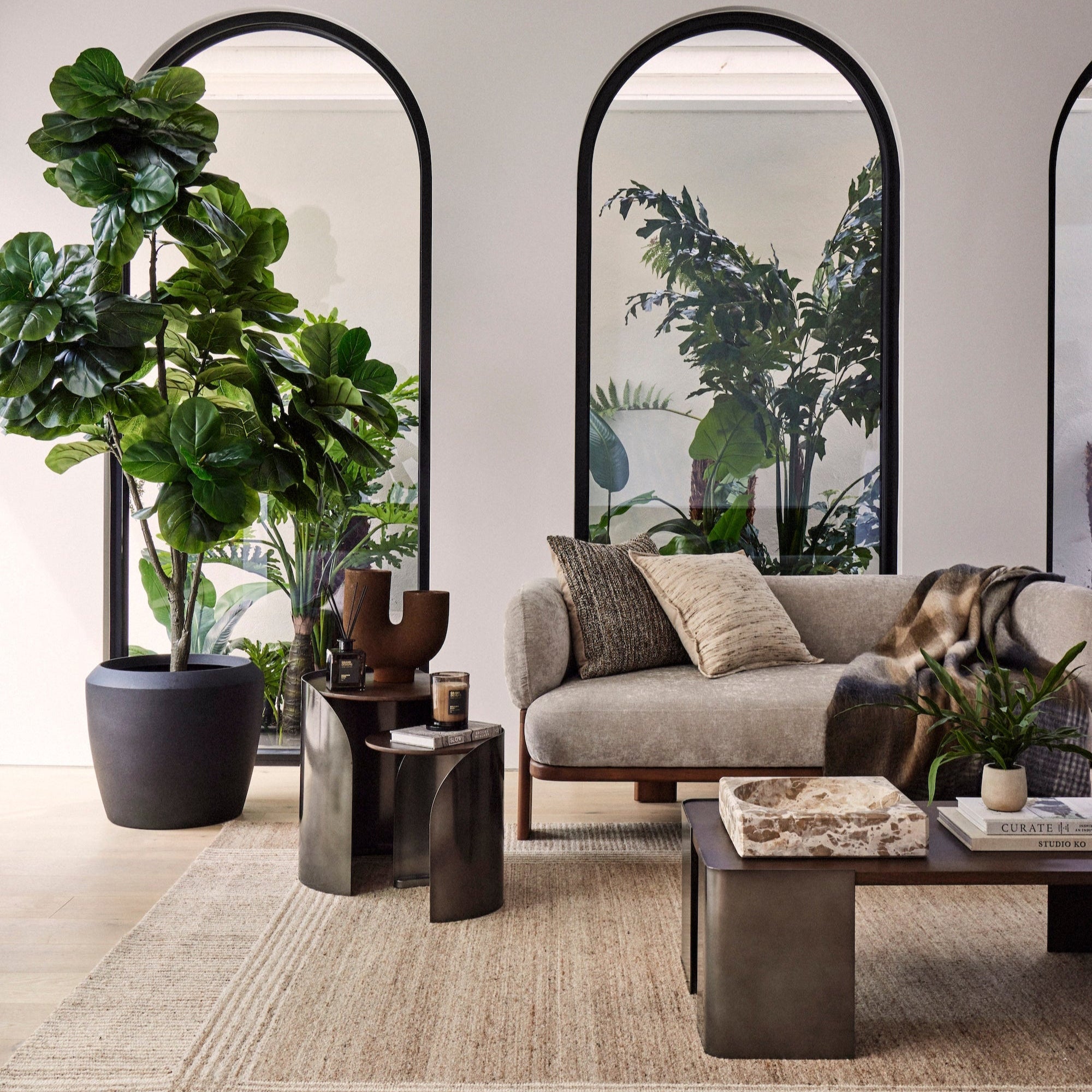 GRAND DESIGNS Andreas Woven Brush Throw