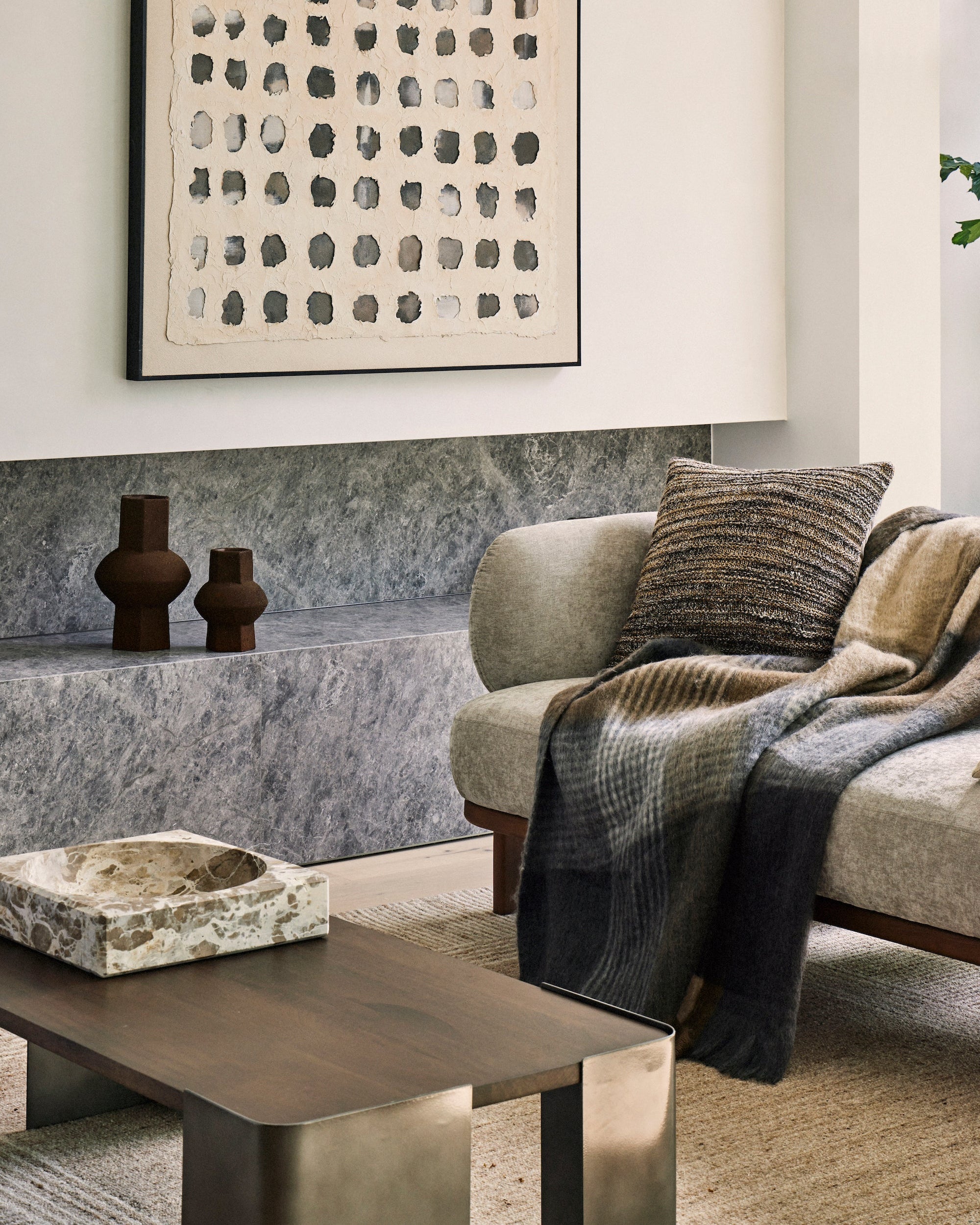 GRAND DESIGNS Andreas Woven Brush Throw