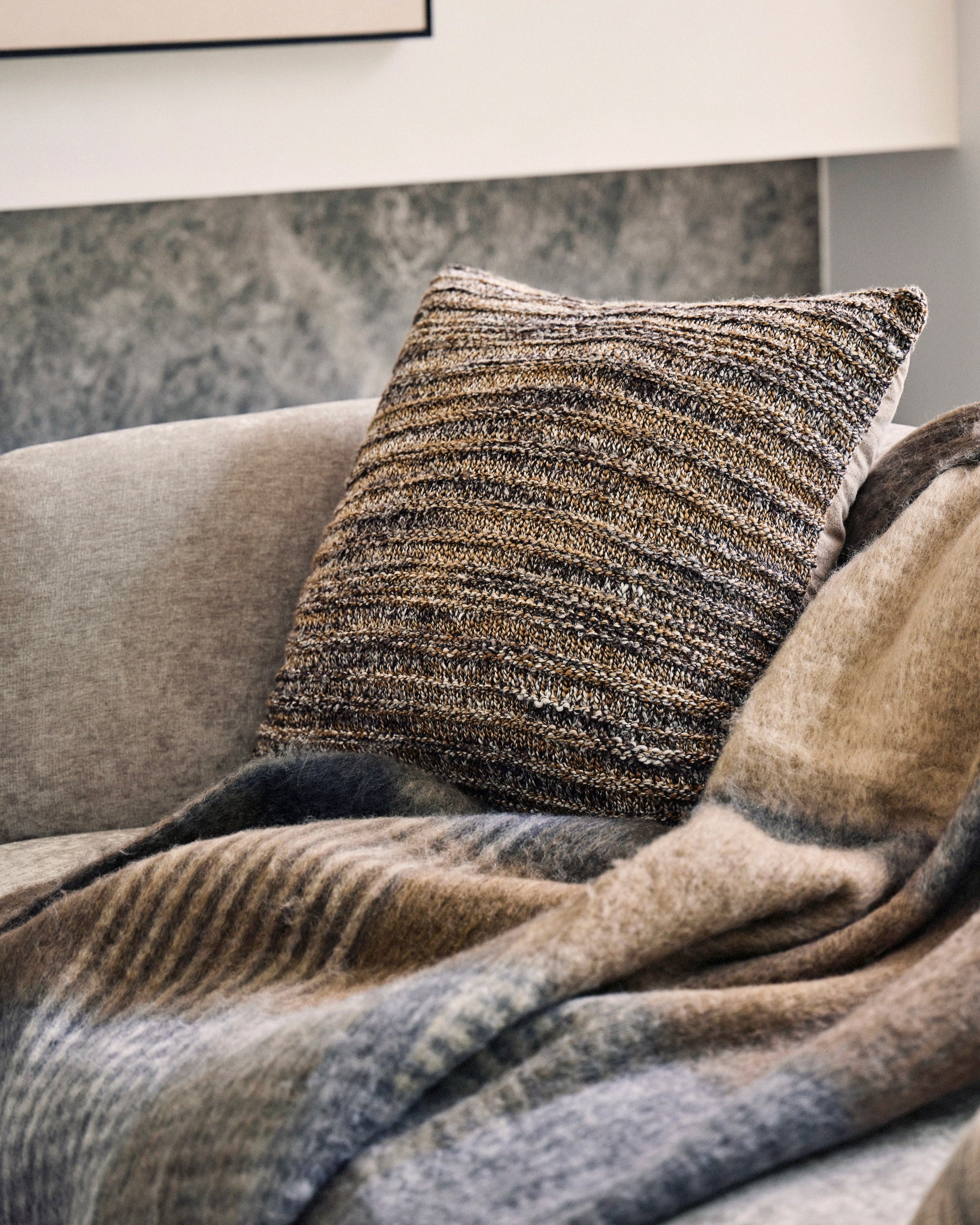 GRAND DESIGNS Andreas Woven Brush Throw