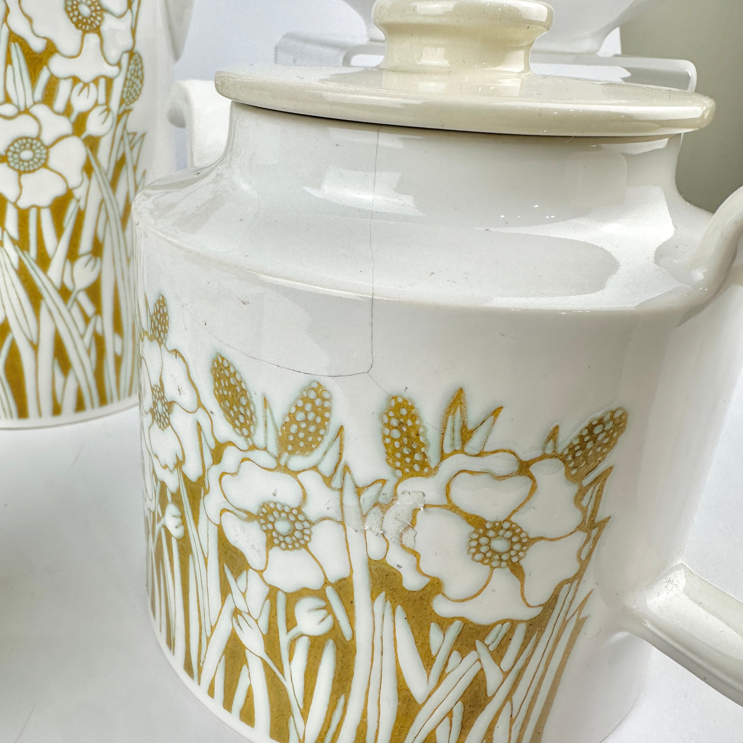 Vintage Hornsea “Fleur” Set - Designed by Sara Vardy, 1970s