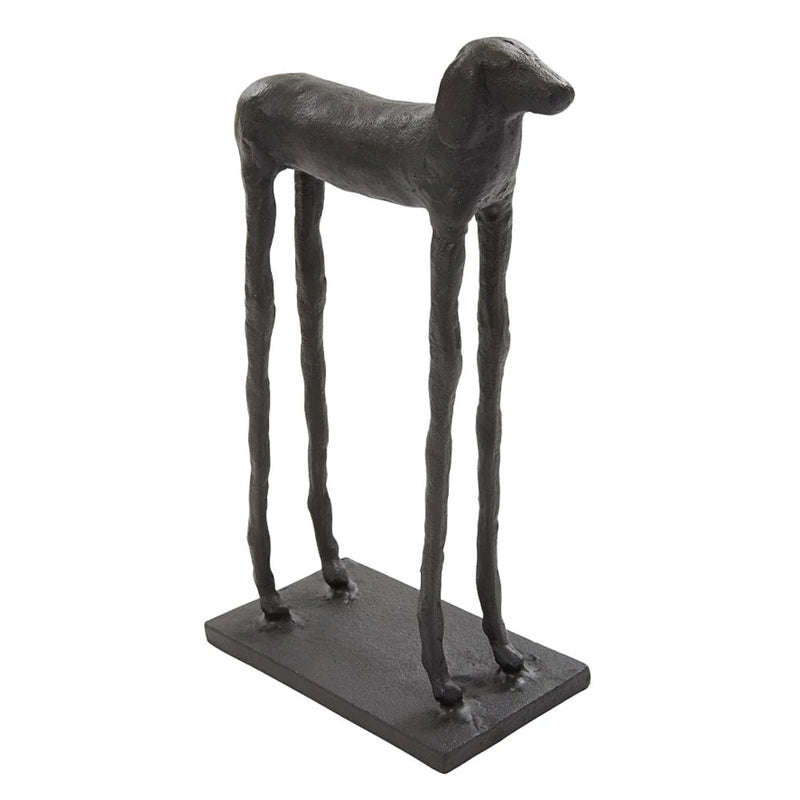 Helsi Dog Sculpture - Aged Bronze Rodwell and Astor