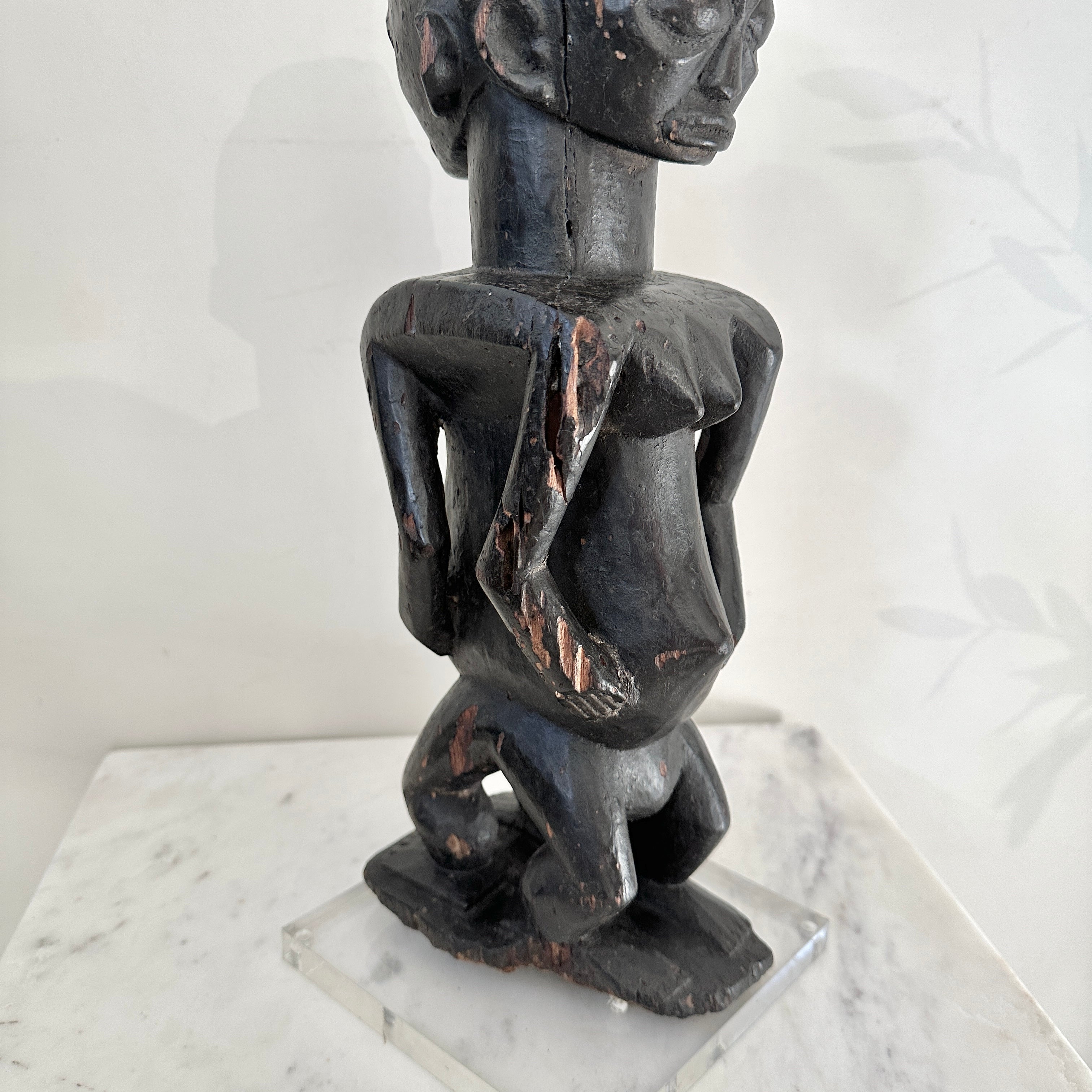 Hemba Janus (Kabeja) Statue - DRC Early 20th Century