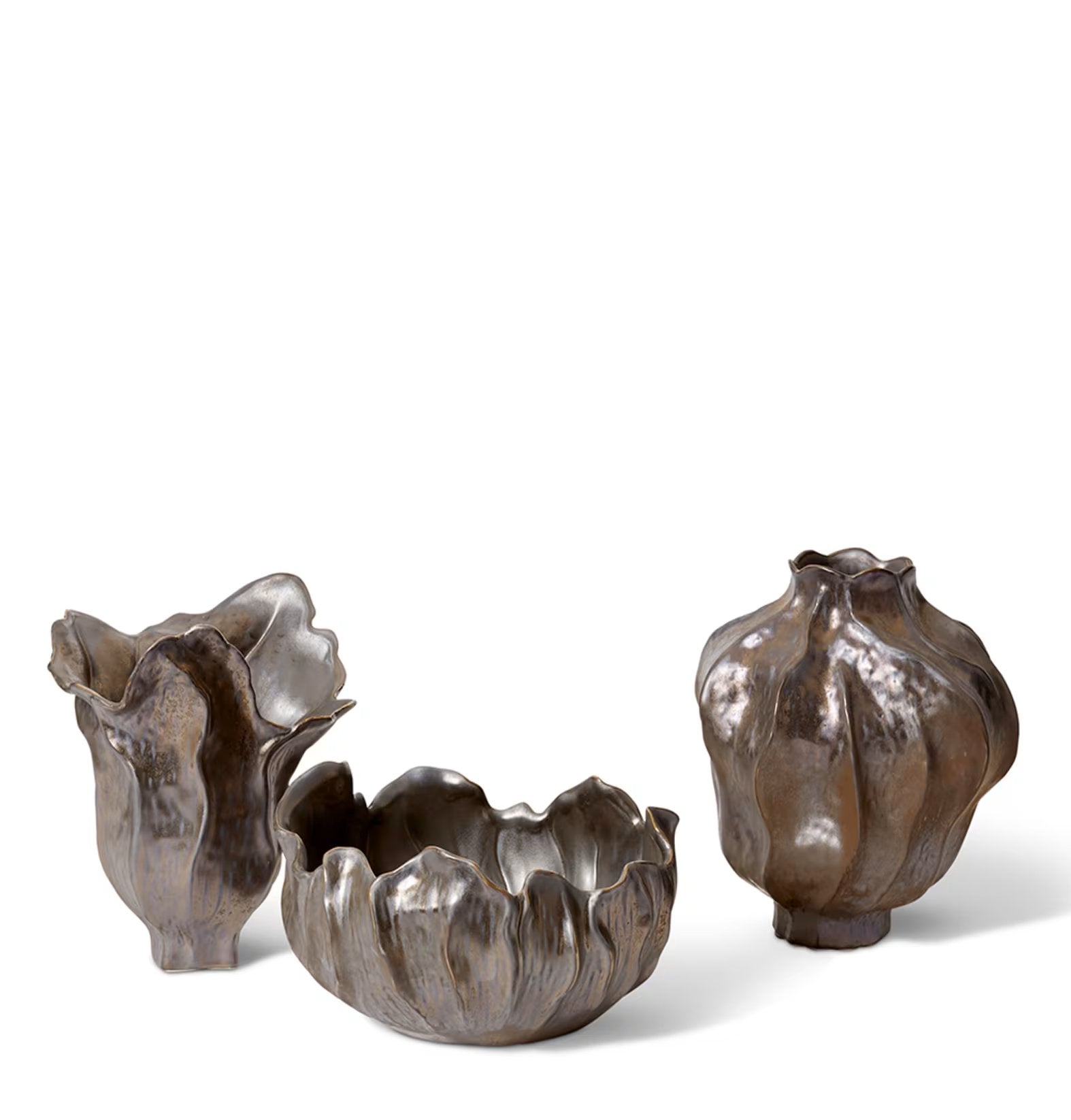 Imka Vase - Metallic Bronze