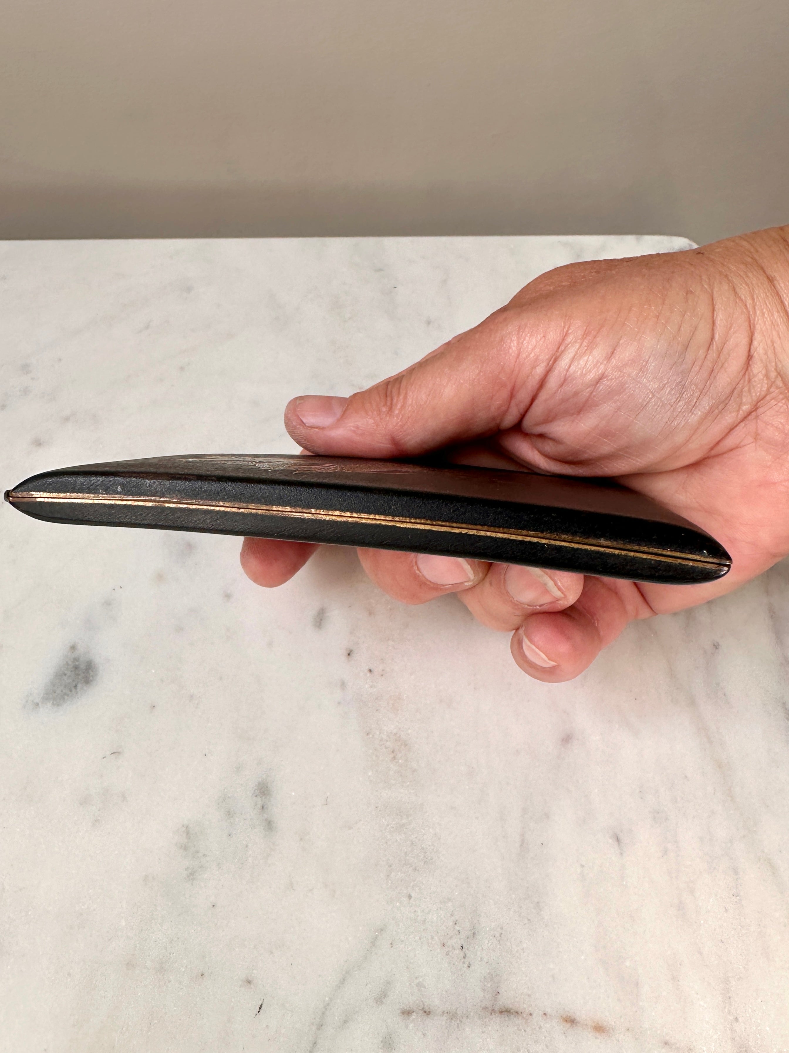 Japanese Dragon Cigarette Case - Damascene Komai Style