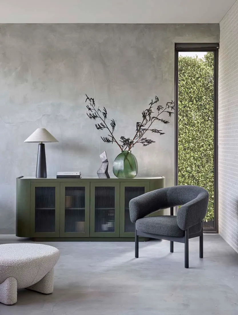 GLOBEWEST Lorne Canopy Table Lamp - Matt Black