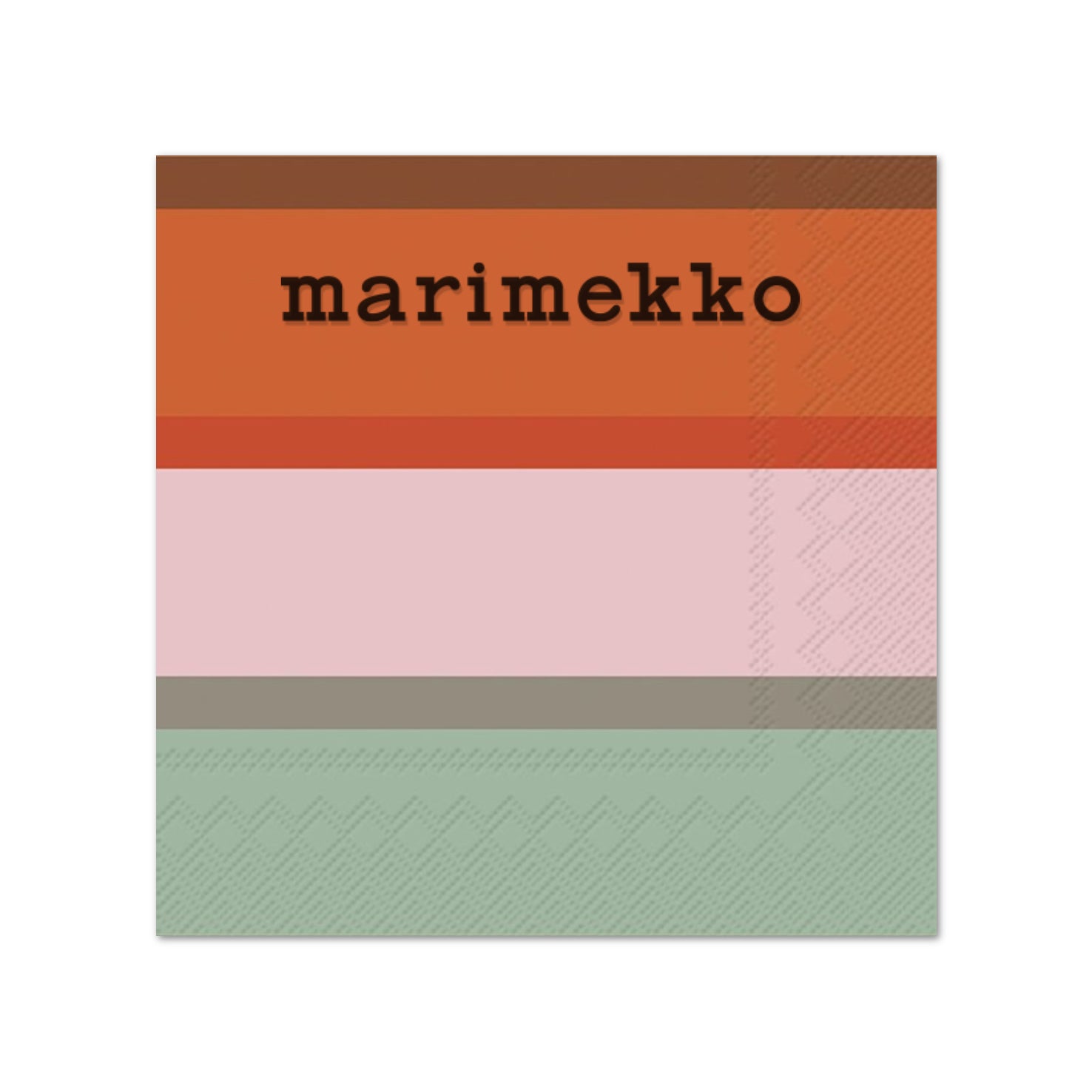 MARIMEKKO Paper Napkins - Hennika Orange