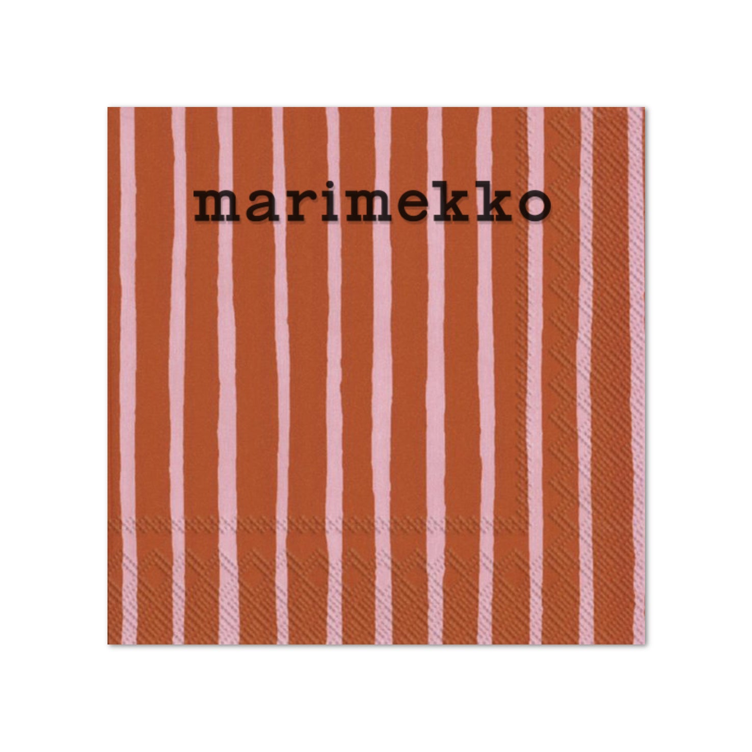 MARIMEKKO Paper Napkins - Piccolo Pink Orange