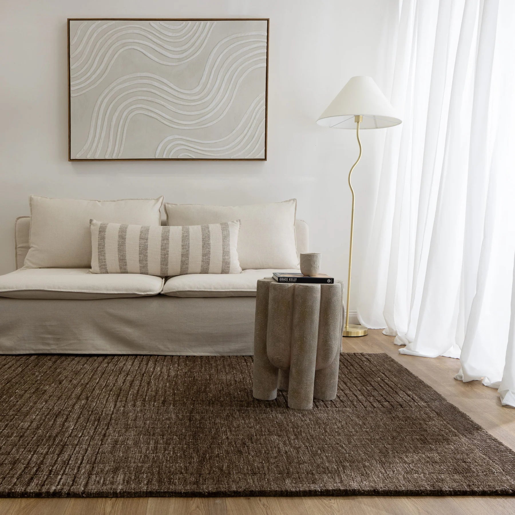 Nevada Machine Tufted Rug - Bronze