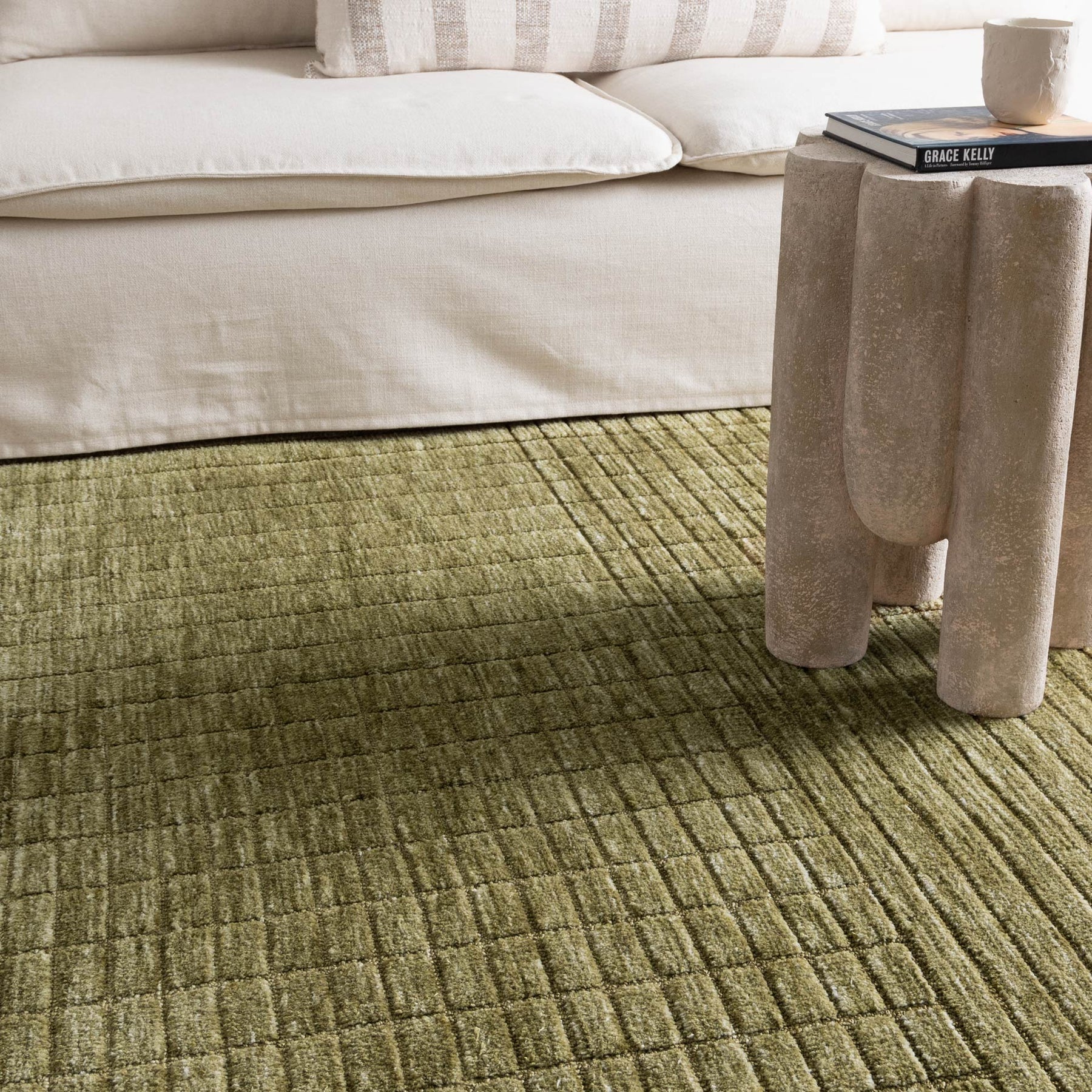 Nevada Machine Tufted Rug - Pistachio