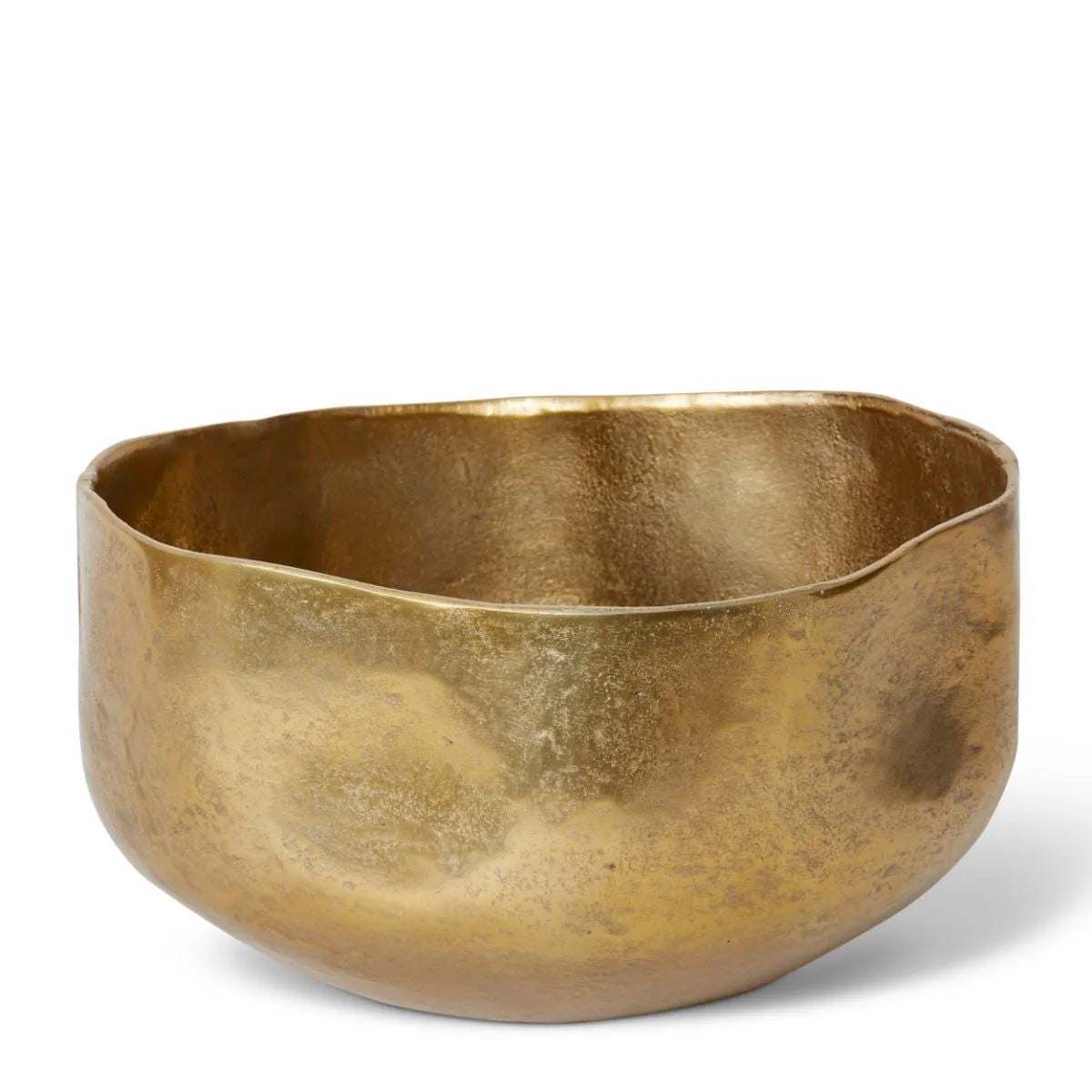 Orenda Organic Gold Finish Bowl - ⌀ 34cm x H18cm