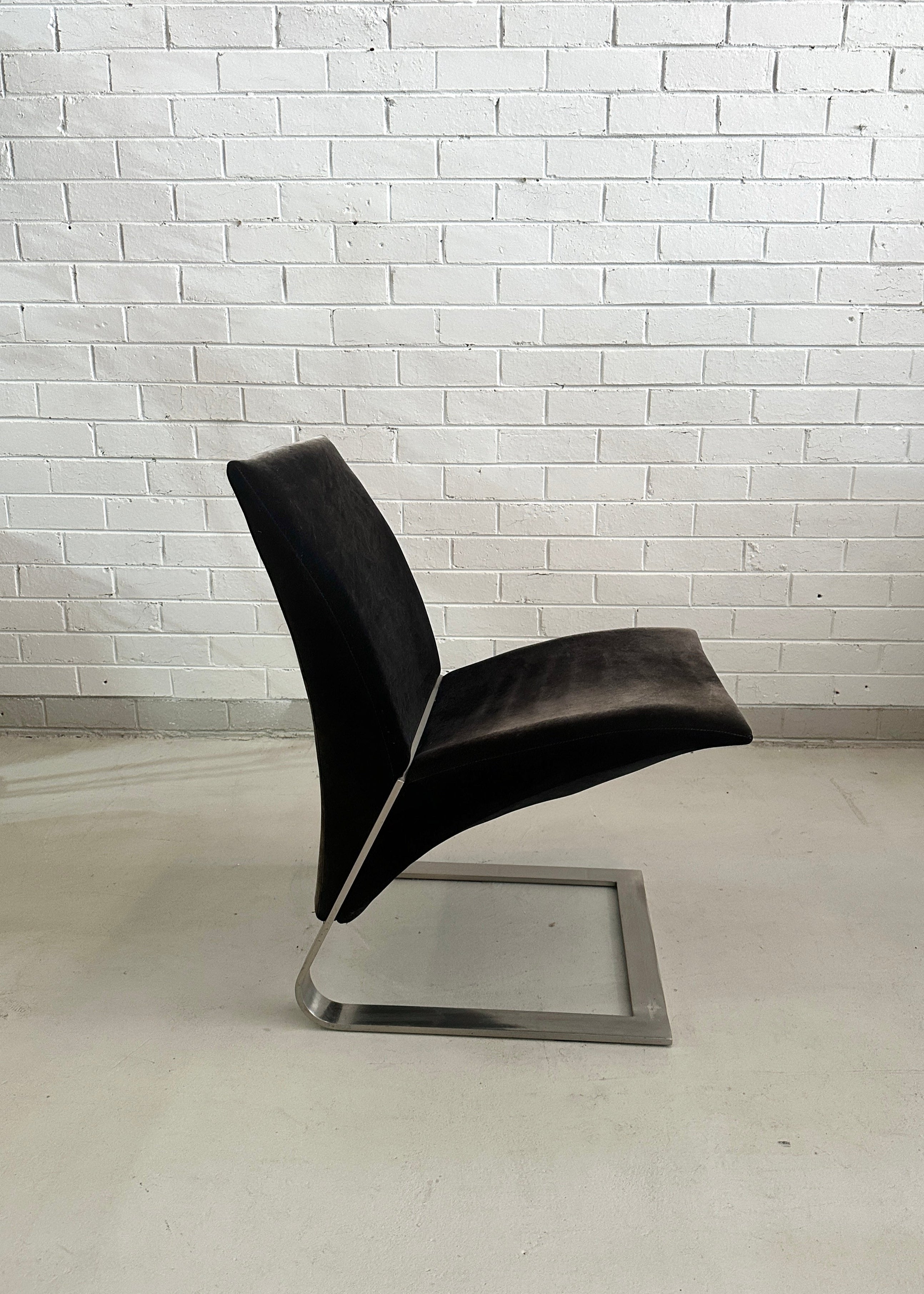 Vintage "Ravello" Lounge Chair by Ricardo Antonio for Poltrona Frau