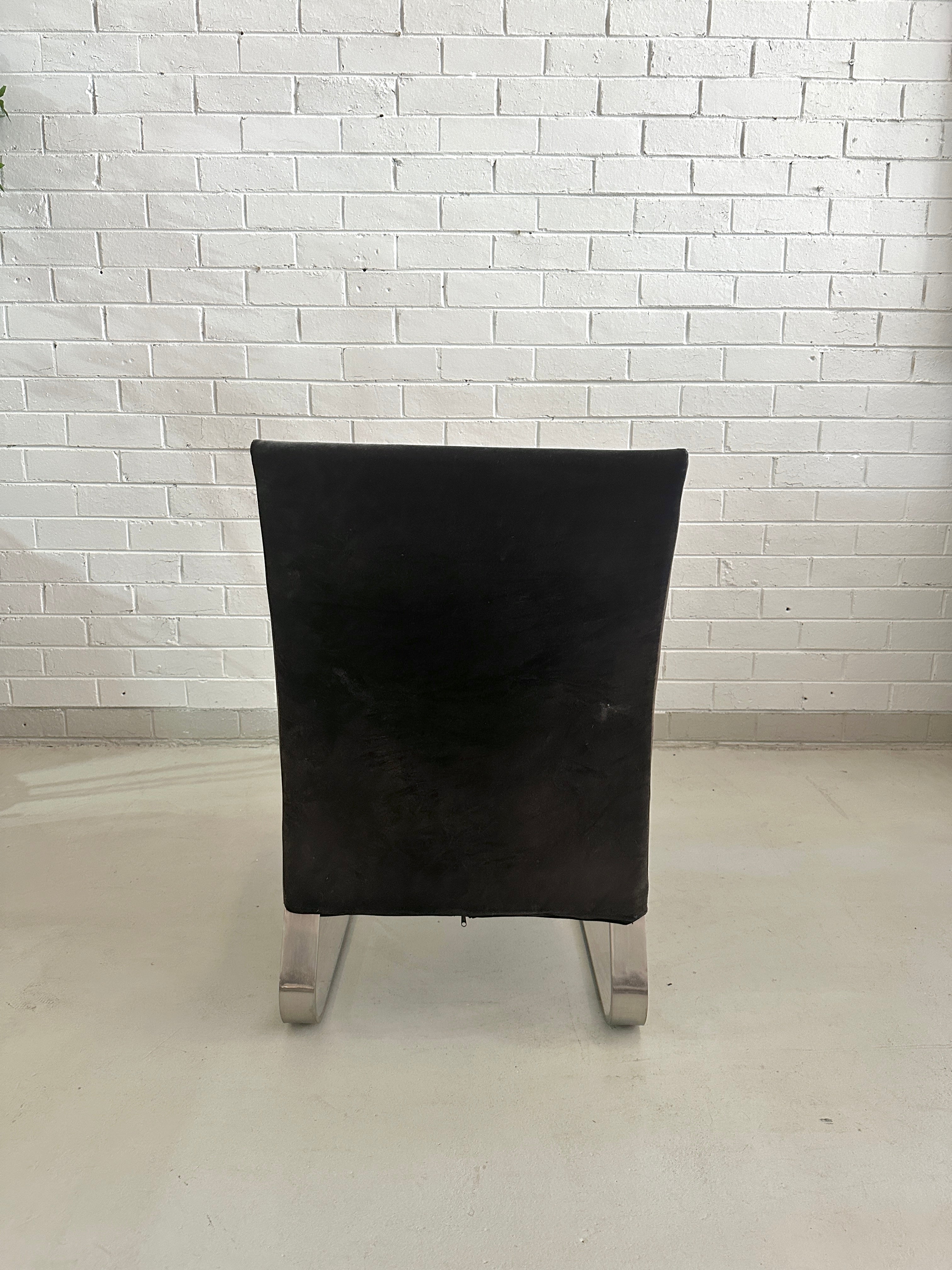 Vintage "Ravello" Lounge Chair by Ricardo Antonio for Poltrona Frau