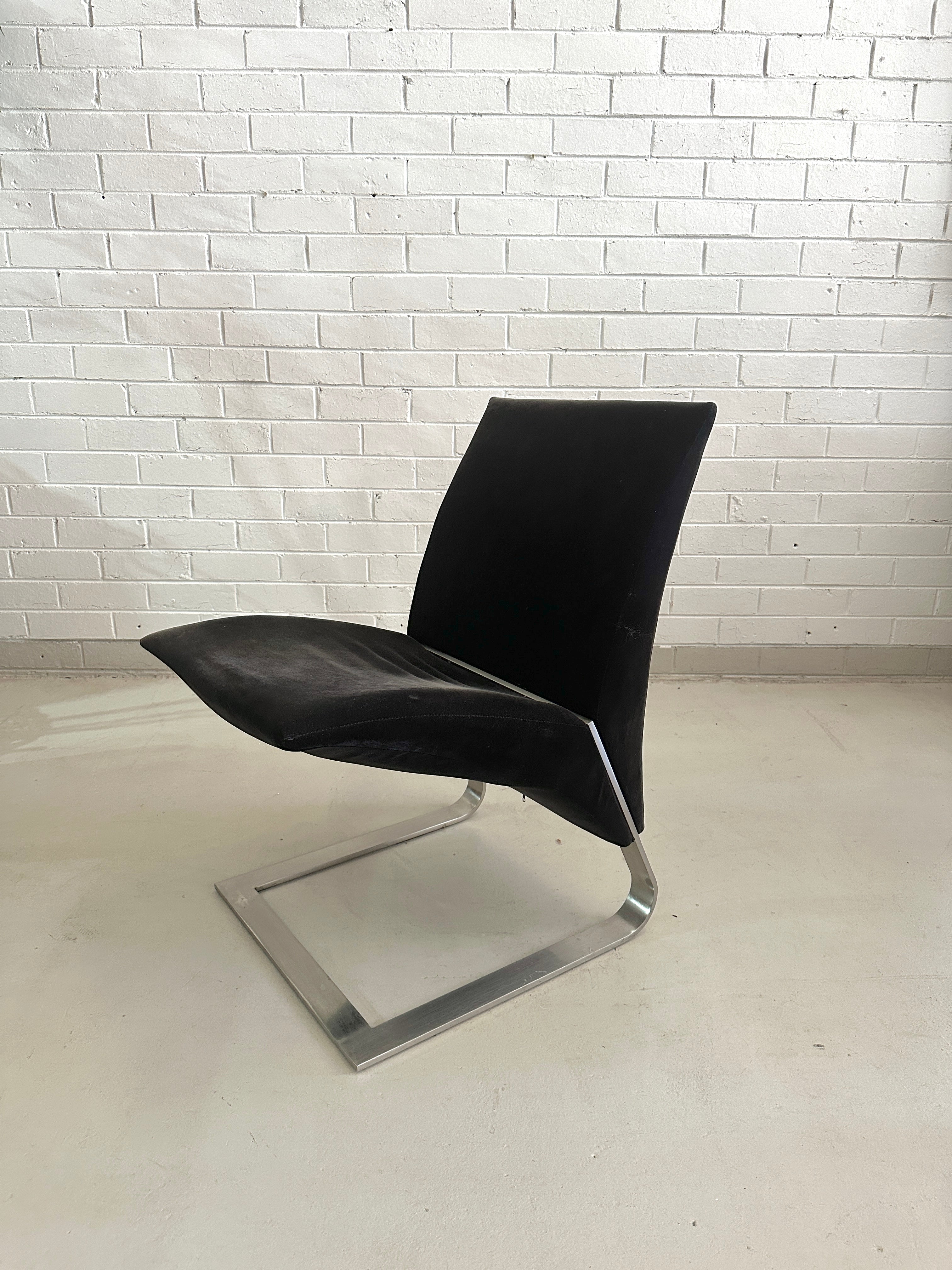 Vintage "Ravello" Lounge Chair by Ricardo Antonio for Poltrona Frau