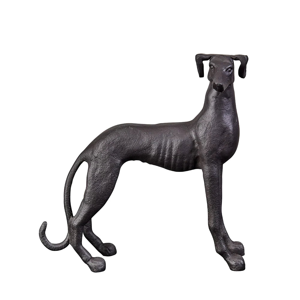 Rudi Greyhound Sculpture - Black