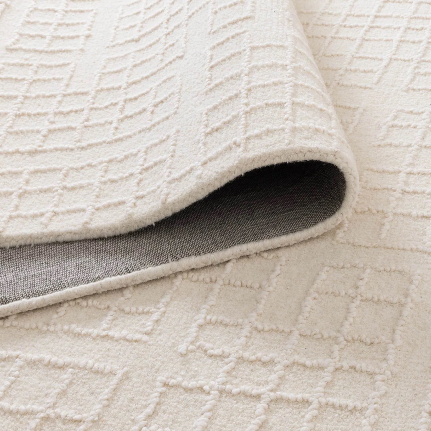 Sedona Hand Tufted Wool Rug - Ivory