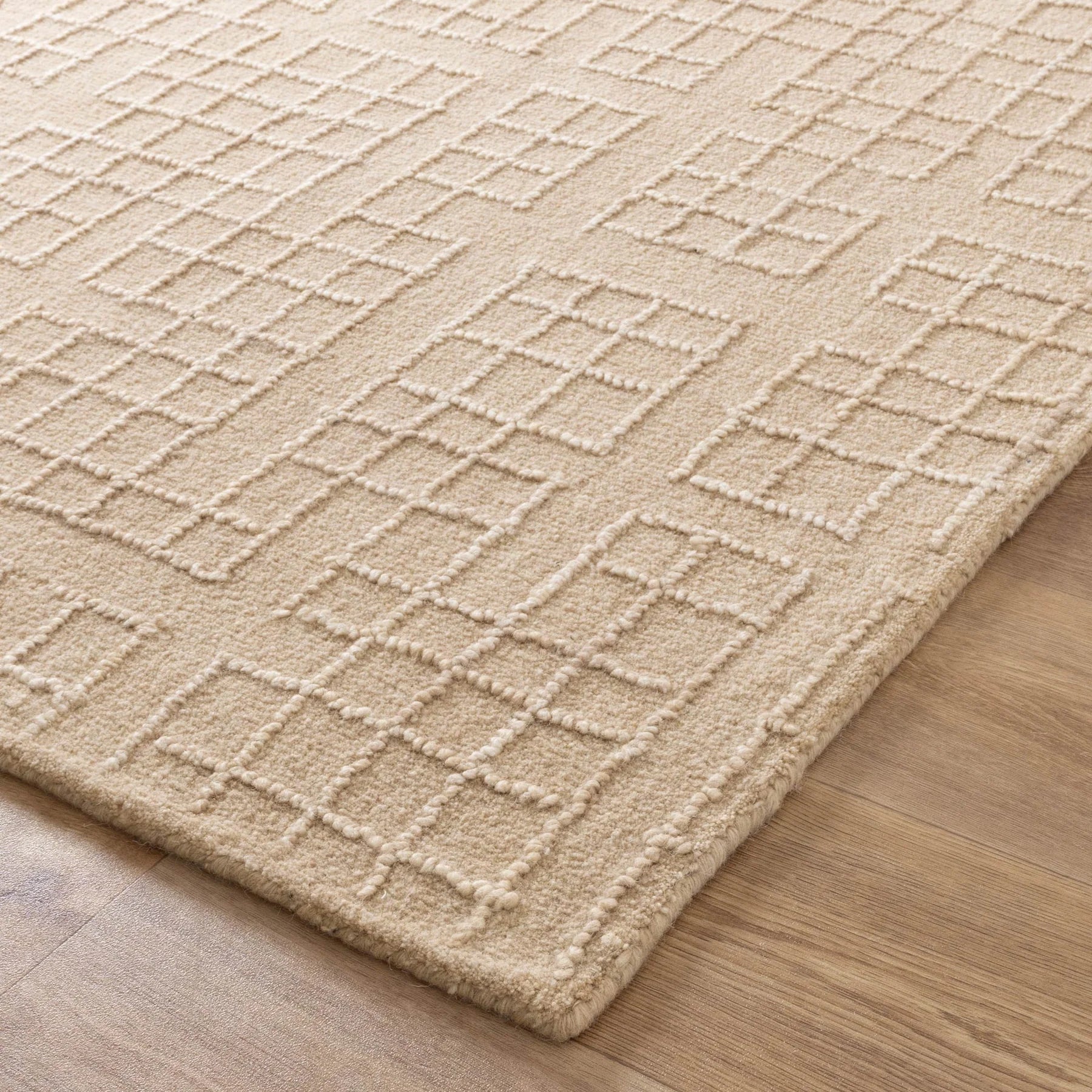 Sedona Hand Tufted Wool Rug - Oat