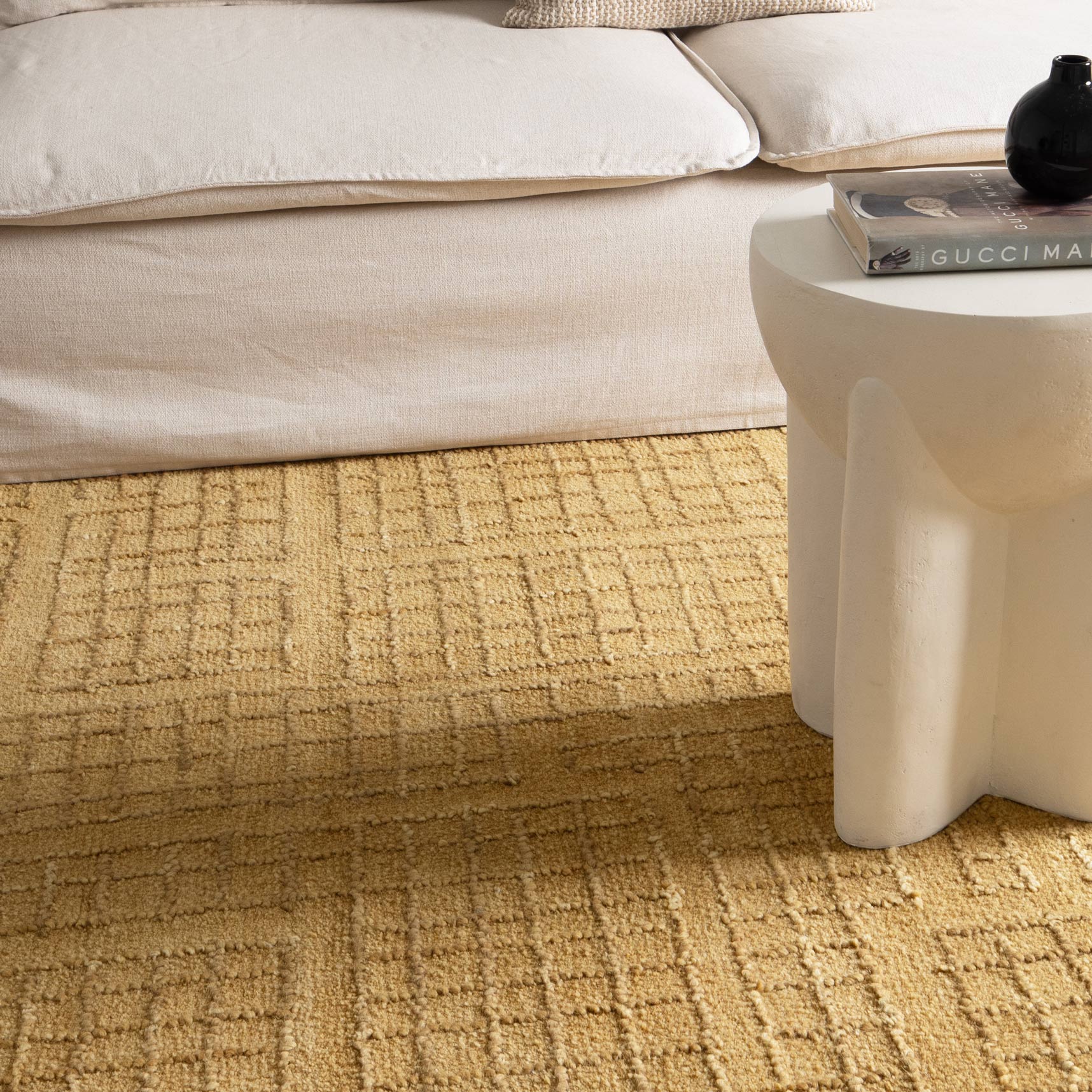 Sedona Hand Tufted Wool Rug - Turmeric