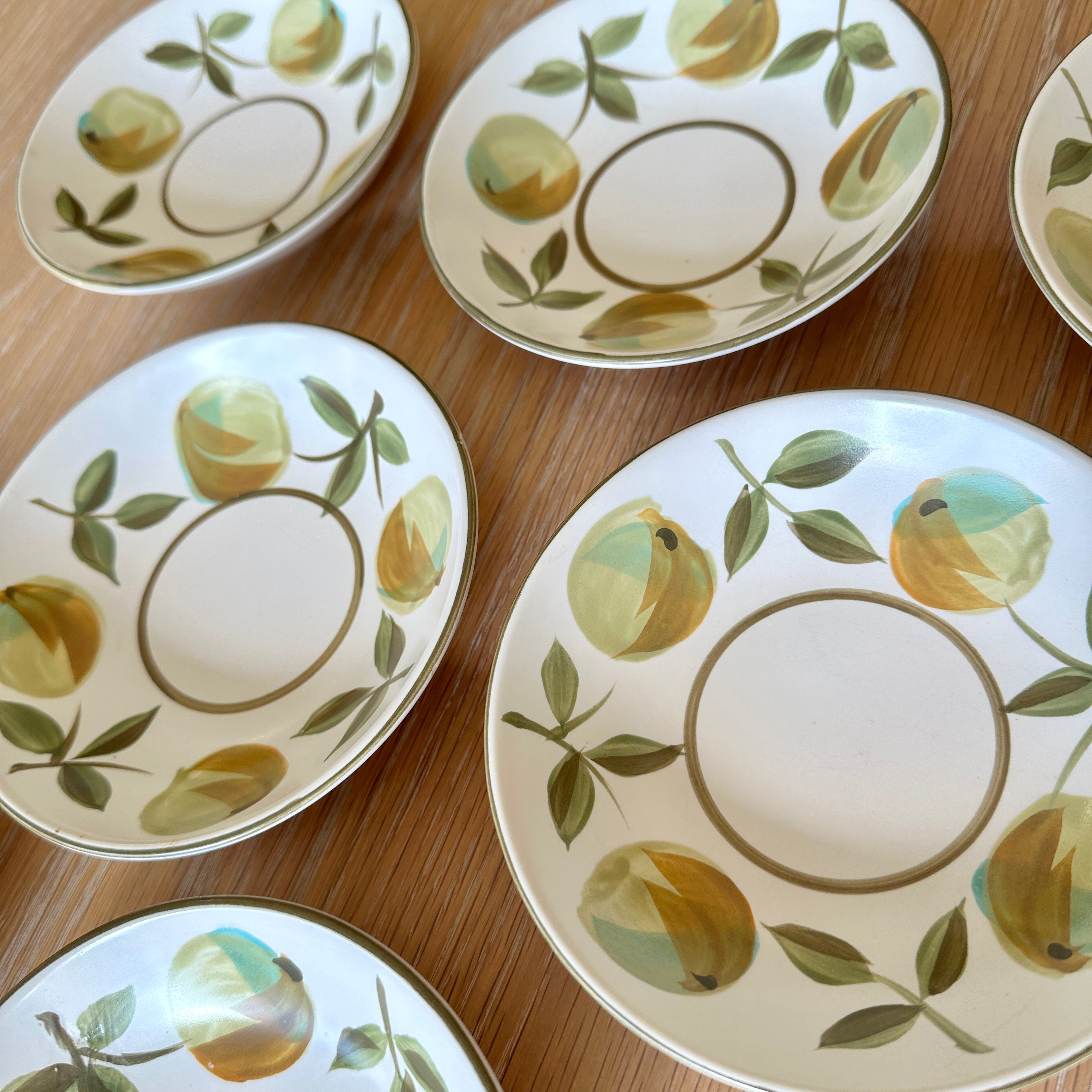Casual Ceram "Longchamp" Sweet Dish - Set 7