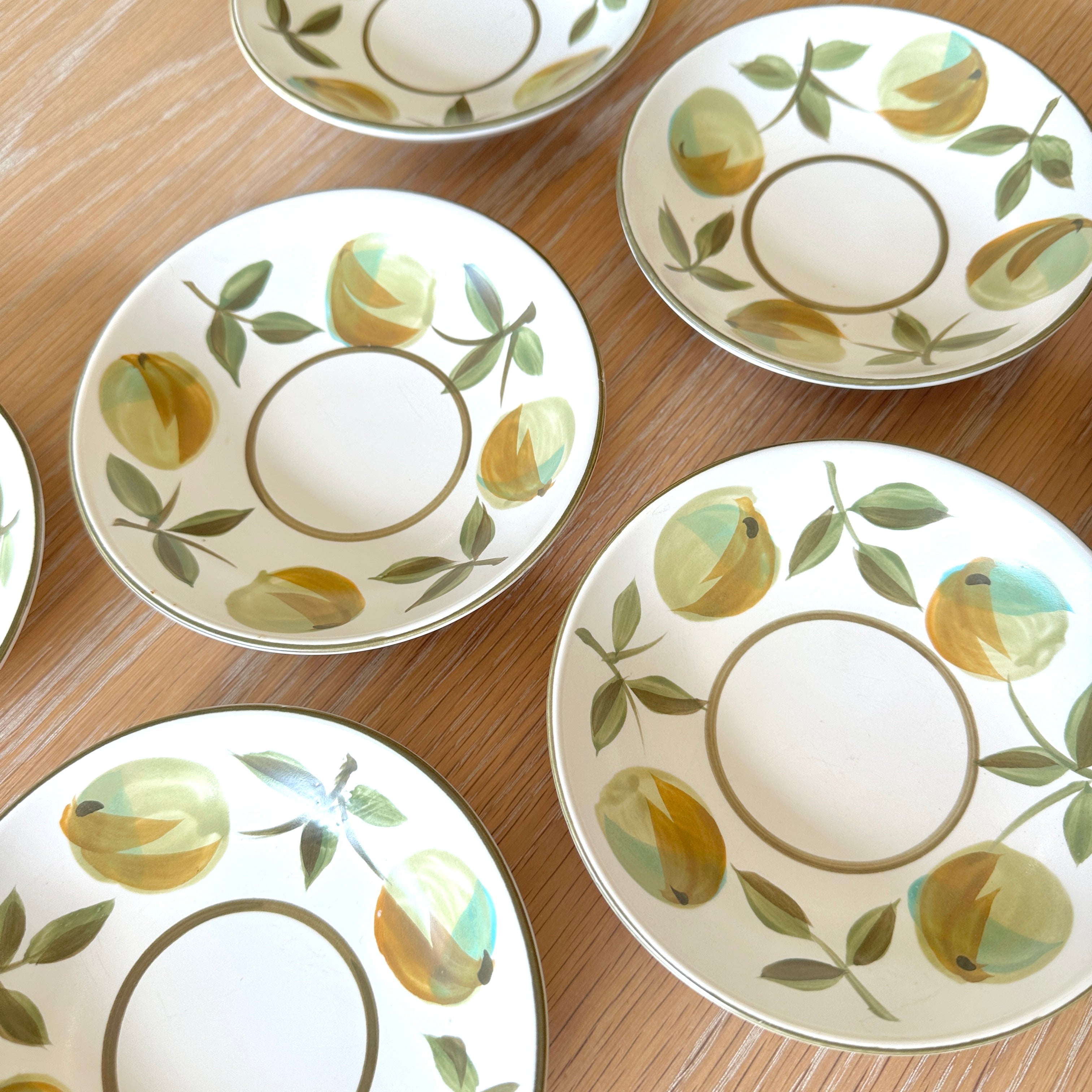Casual Ceram "Longchamp" Sweet Dish - Set 7