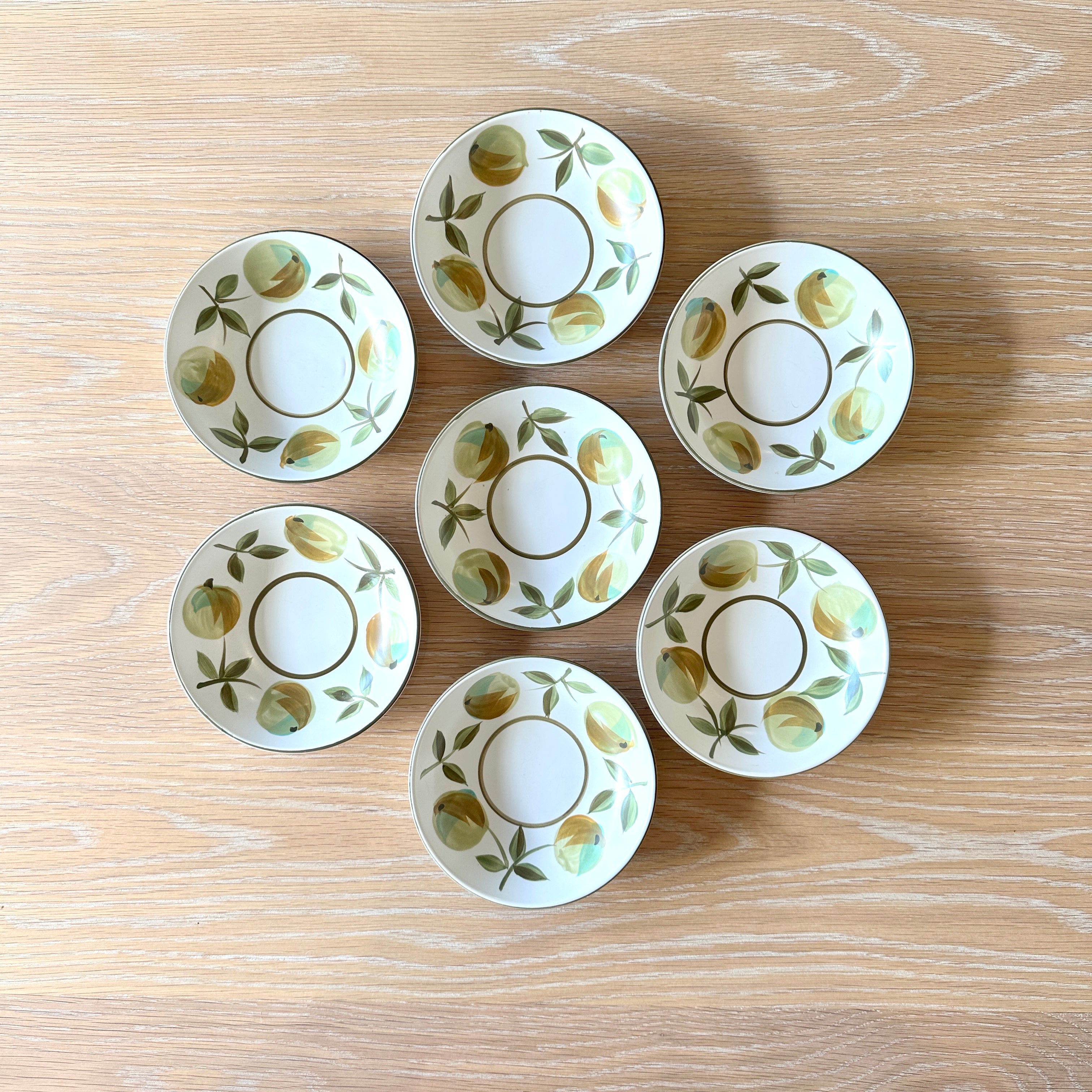 Casual Ceram "Longchamp" Sweet Dish - Set 7