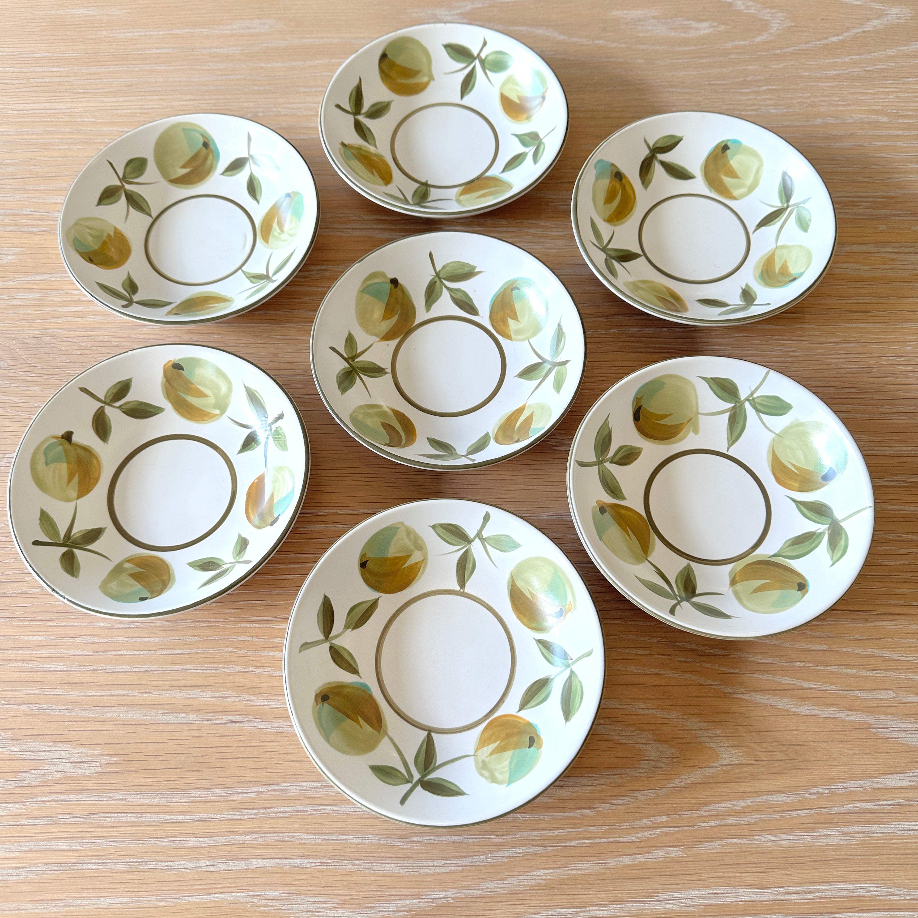 Casual Ceram "Longchamp" Sweet Dish - Set 7