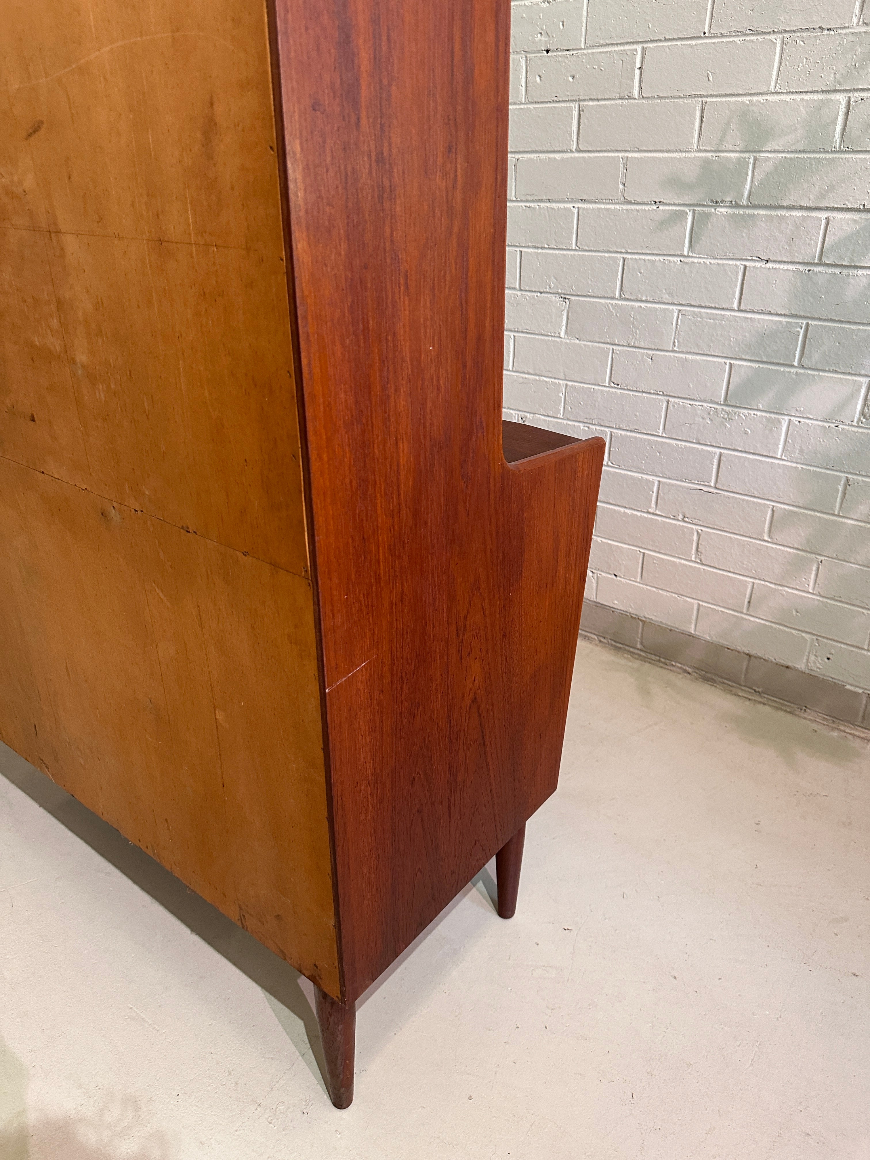 Vintage 1960s BRDR Teak Secretaire Desk