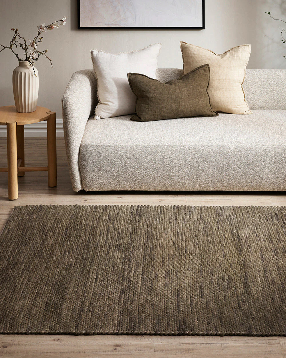 Rodwell and Astor - BAYA Boardwalk Floor Rug - Khaki