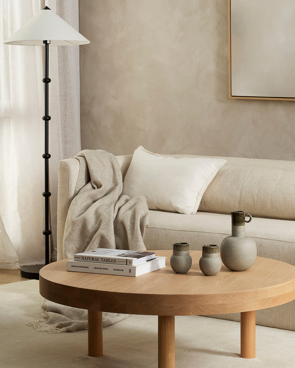 Casa Wool Throw - Oatmeal
