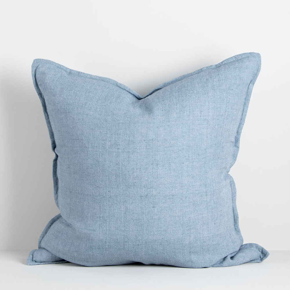 BAYA Cassia Cushion - Chambray 55 x 55cm