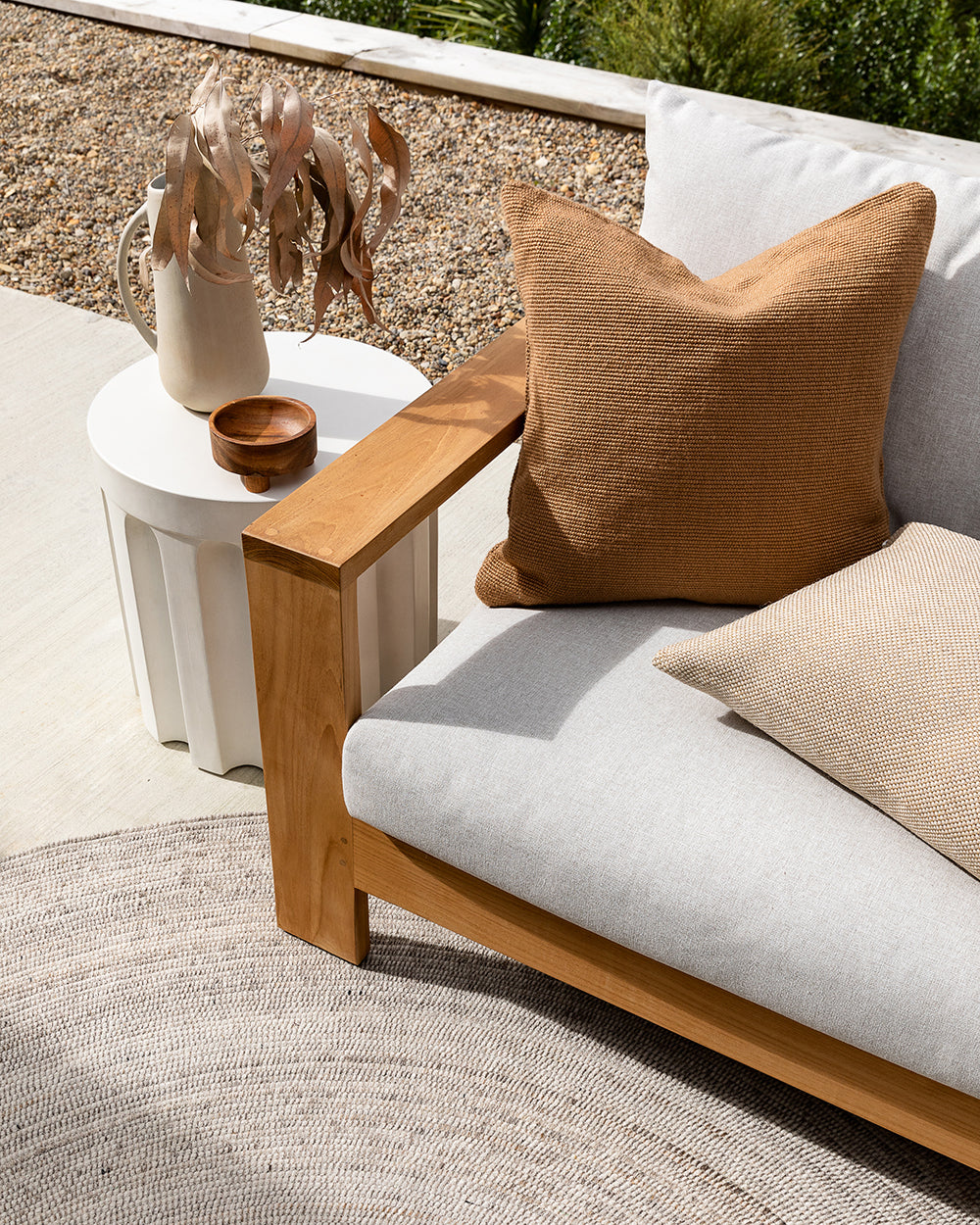 Clipper INDOOR/OUTDOOR Cushion - Cumin