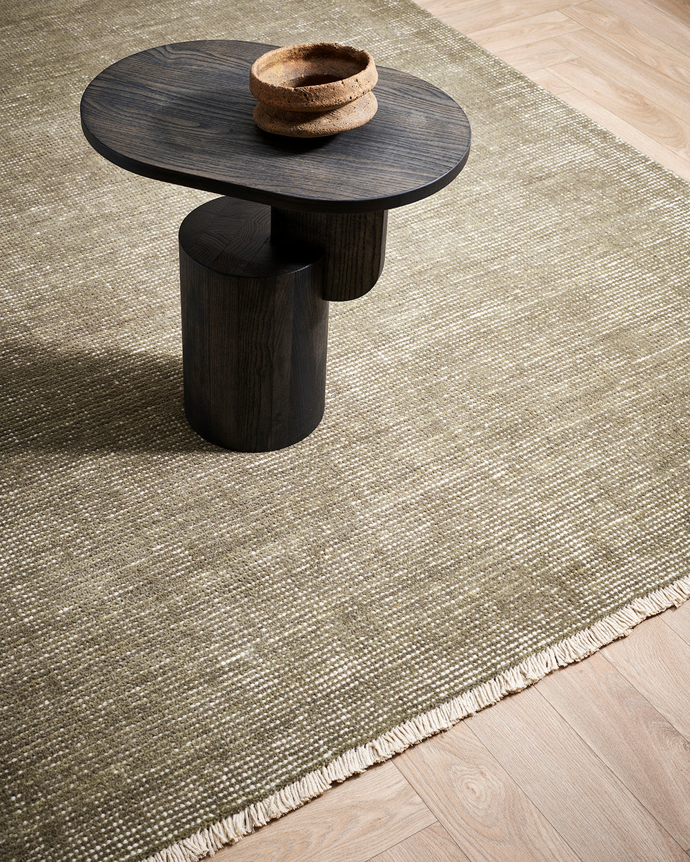 Corbett Handloomed Wool Rug - Lichen