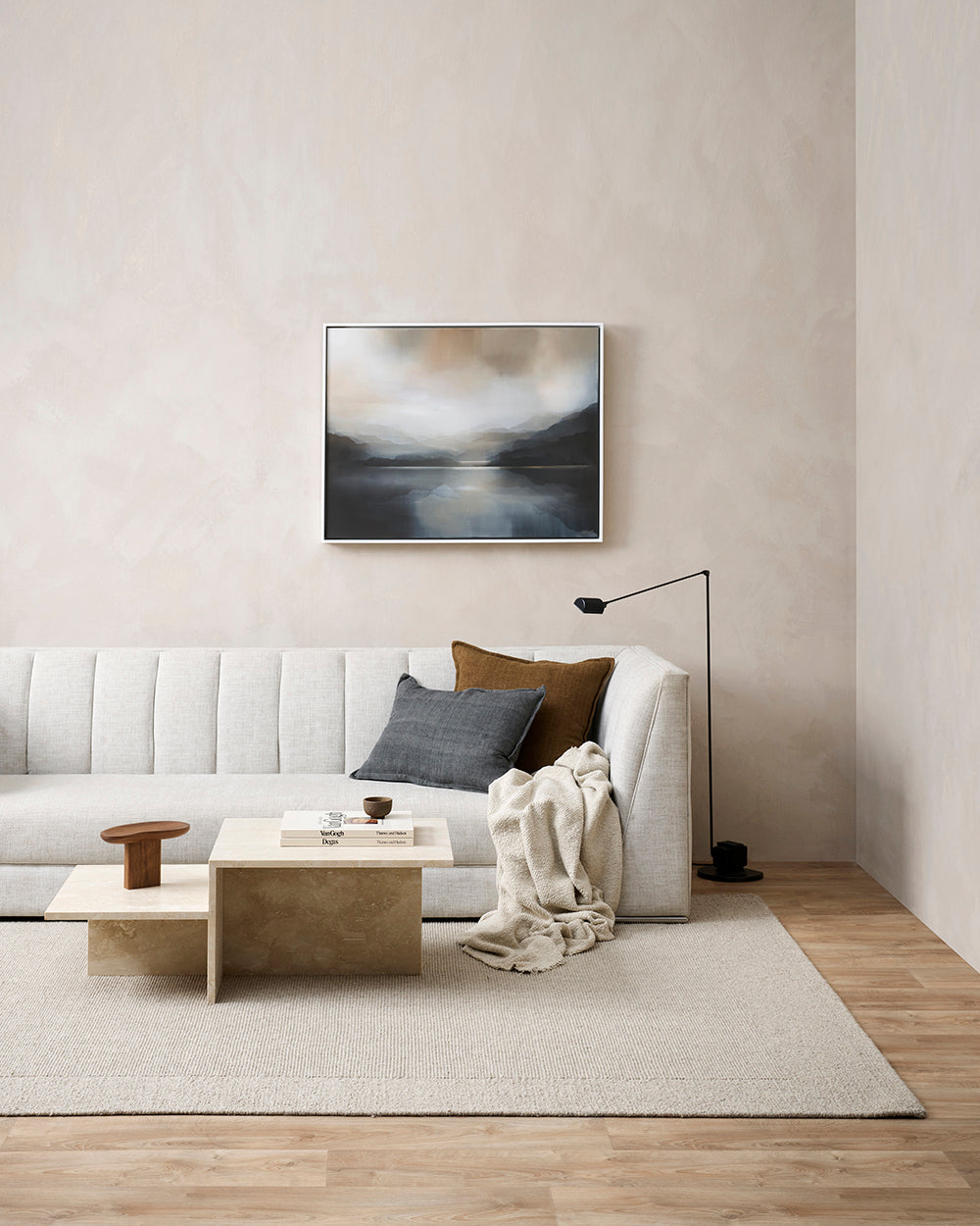 BAYA Cromwell Throw - Neutral