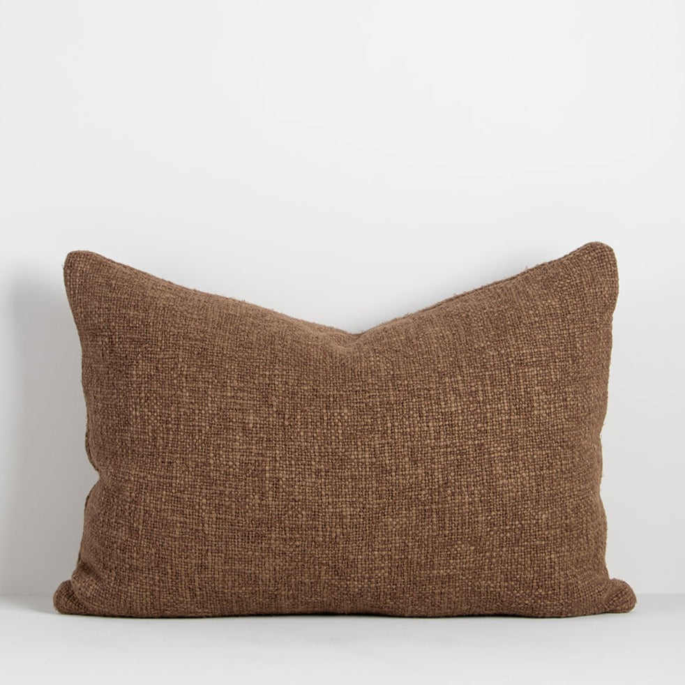 BAYA Cyprian Lumbar Cushion - Cocoa 40 x 60cm