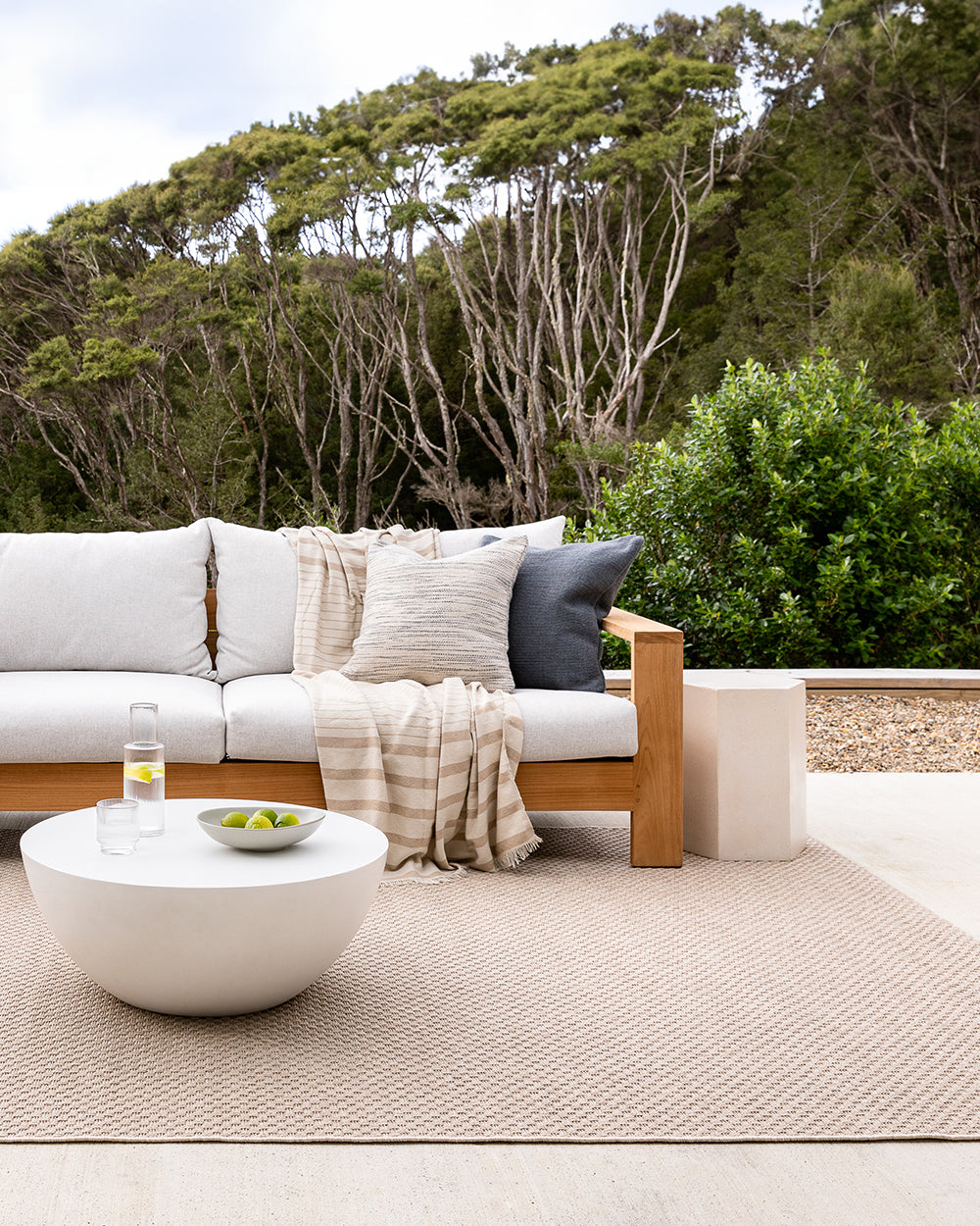 Flax Outdoor Rug - Sand