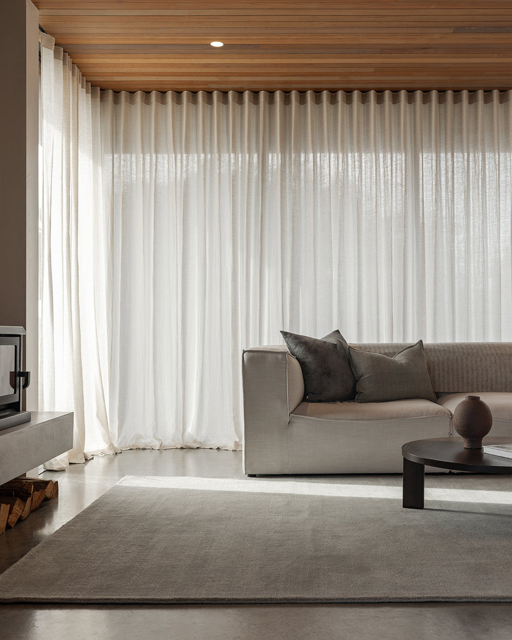 Haywood 100% NZ Wool Rug - Slate