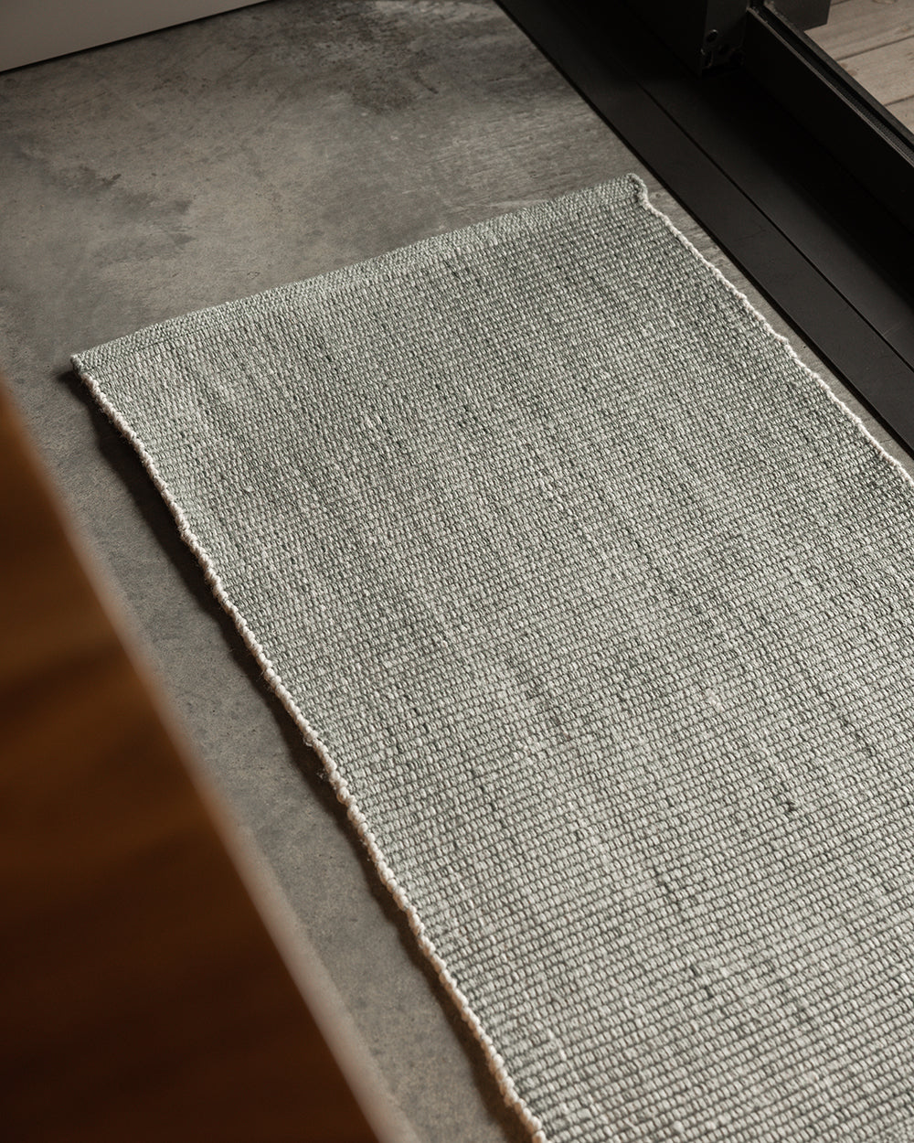 Lonsdale Door Mat - 100% Recycled PET - Eucalyptus 60 x 100
